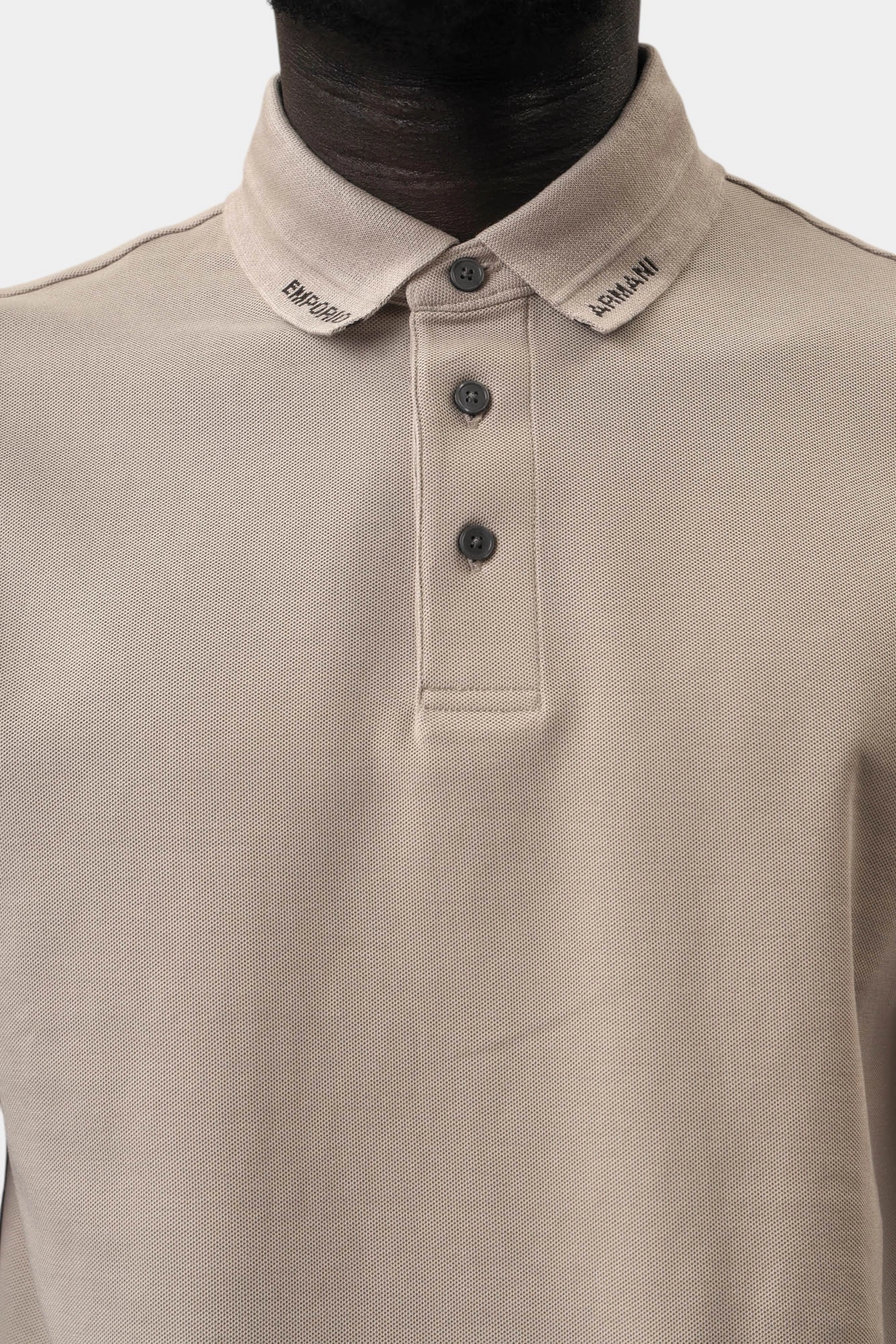 EM001081_AF10497 Поло Emporio Armani Серый