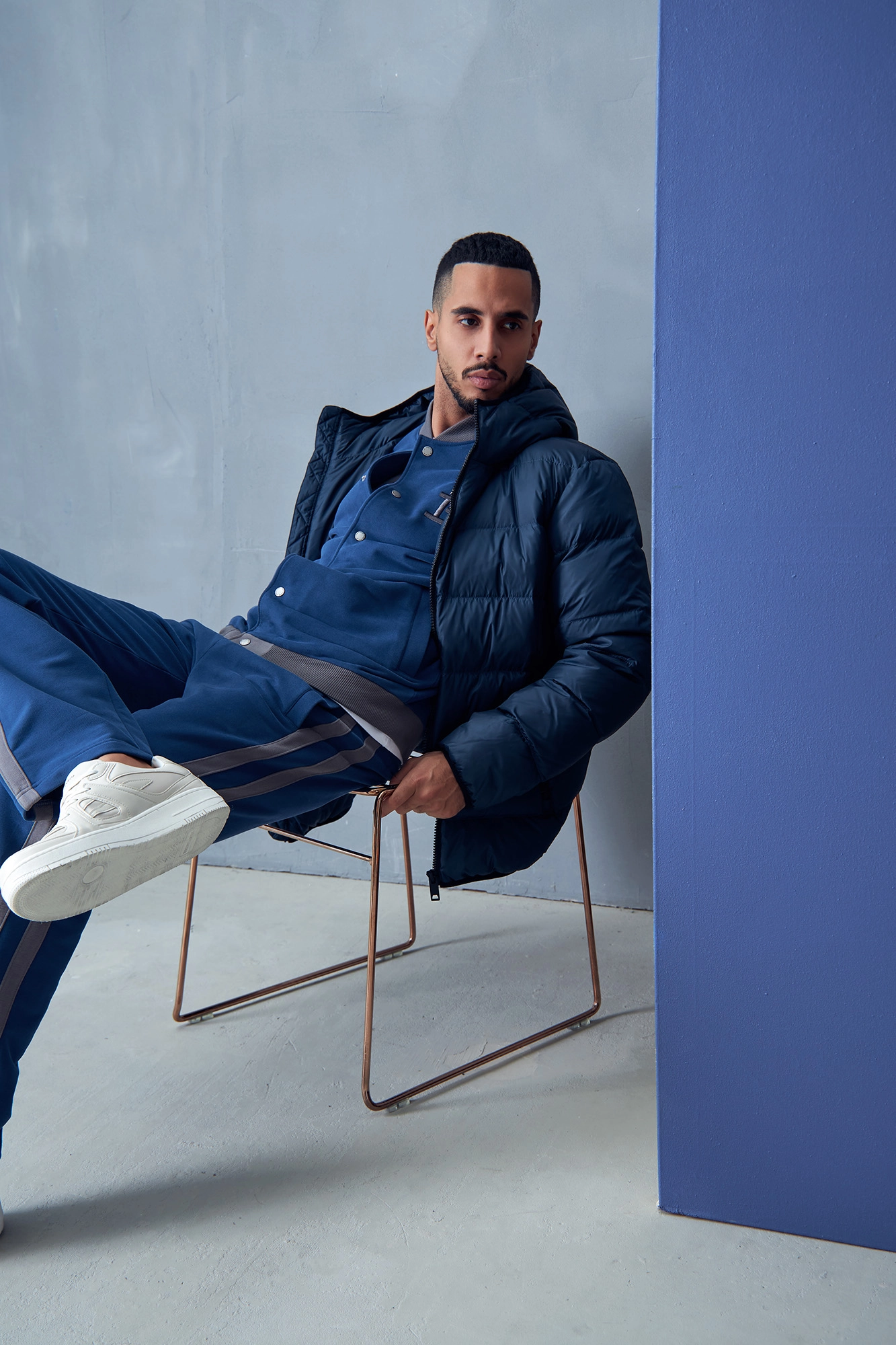 M-232-B-5022702 Куртка The Hills Синий