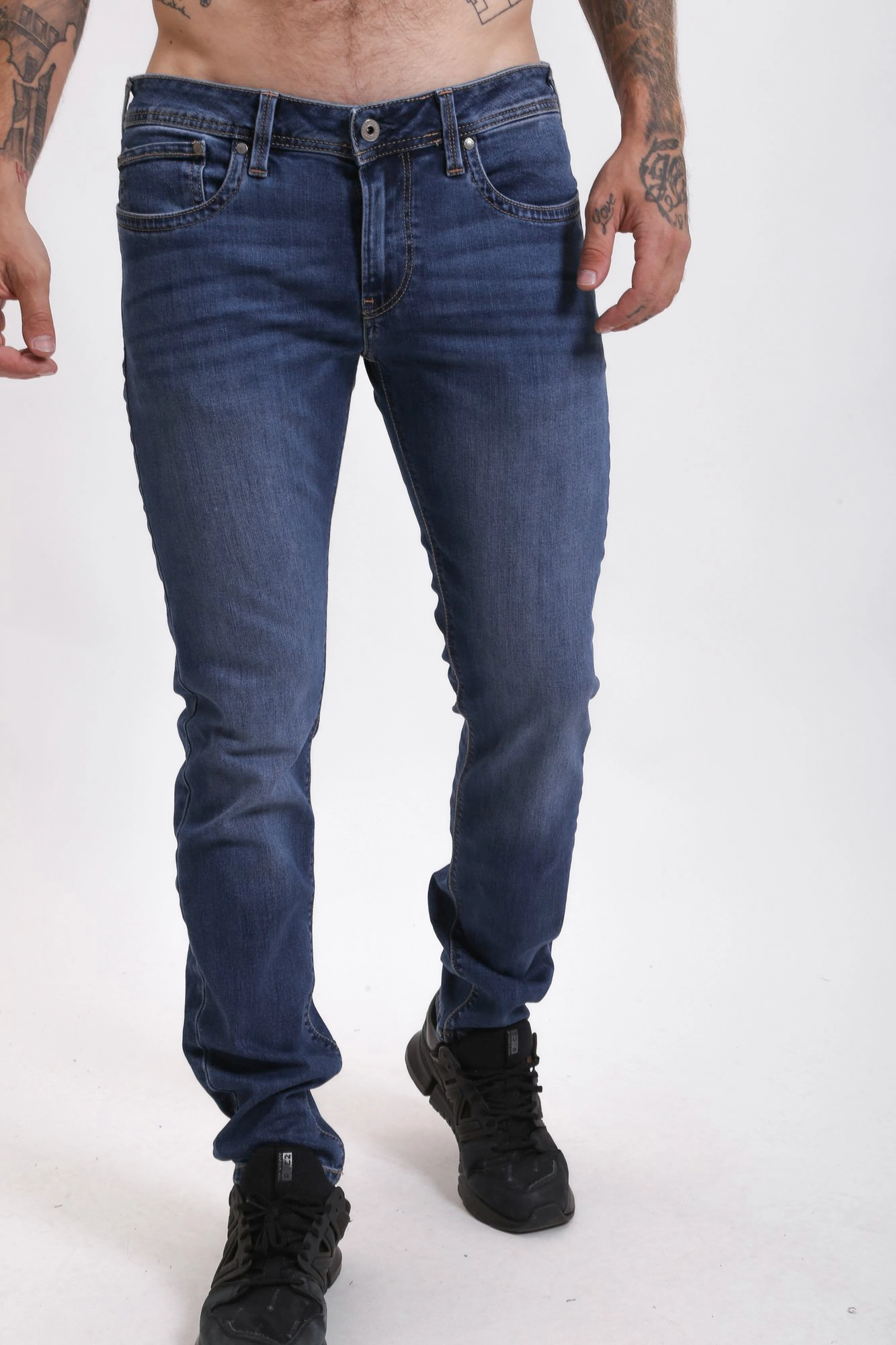 PM200823HG8 Джинсы HATCH Pepe Jeans Синий