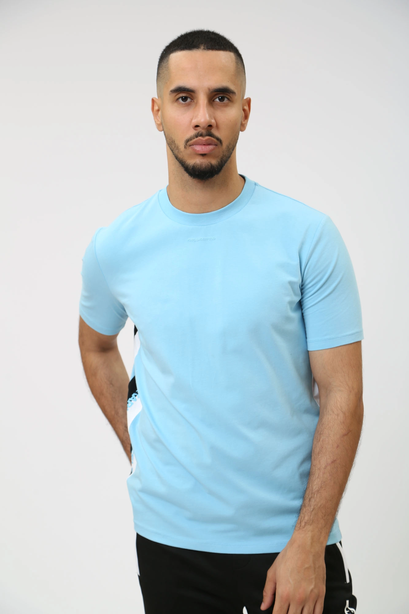 542221_755028 Футболка Karl Lagerfeld Голубой