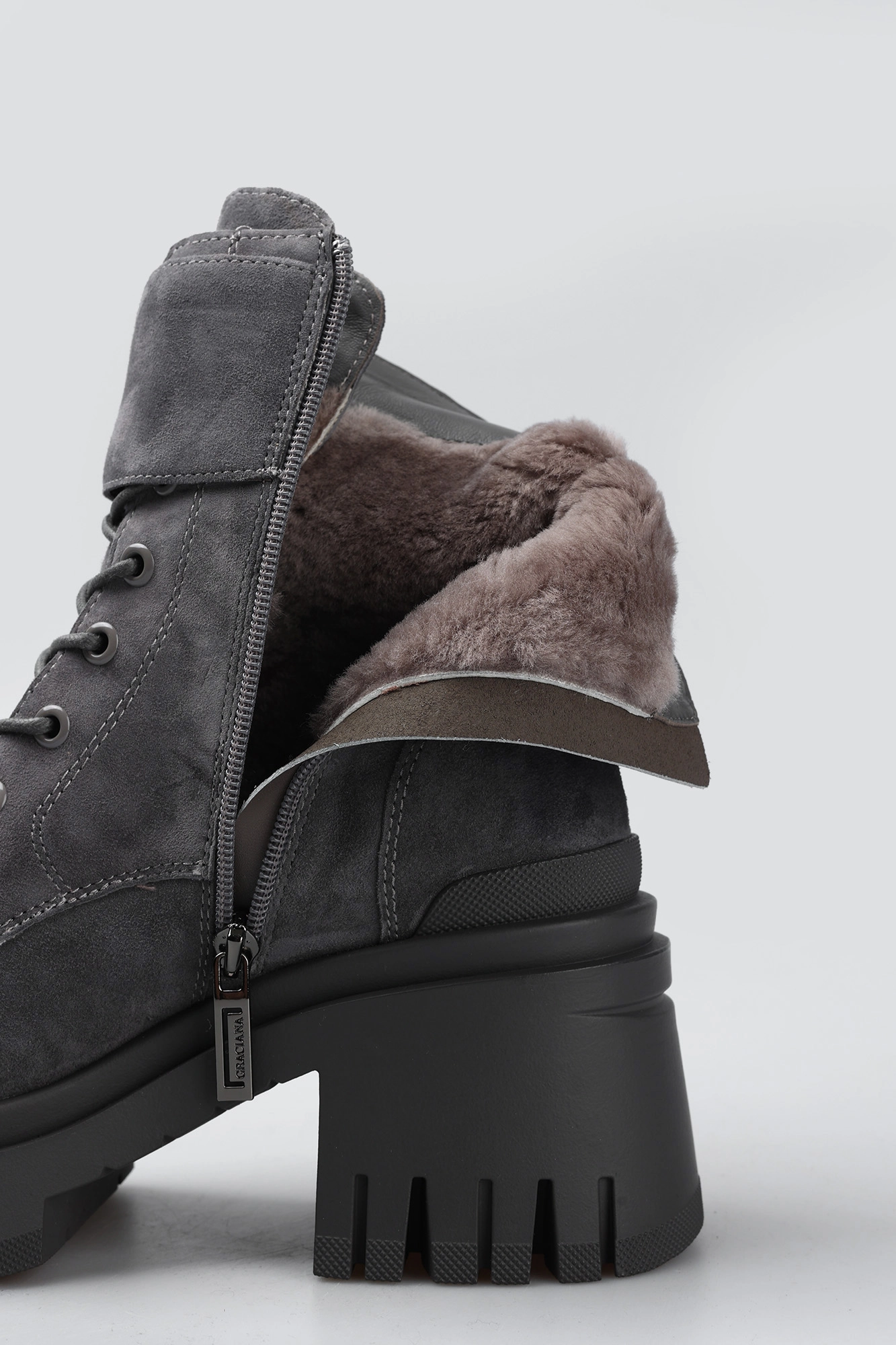 GL3031-661-3M  Ботинки женские Ботинки Graciana Серый