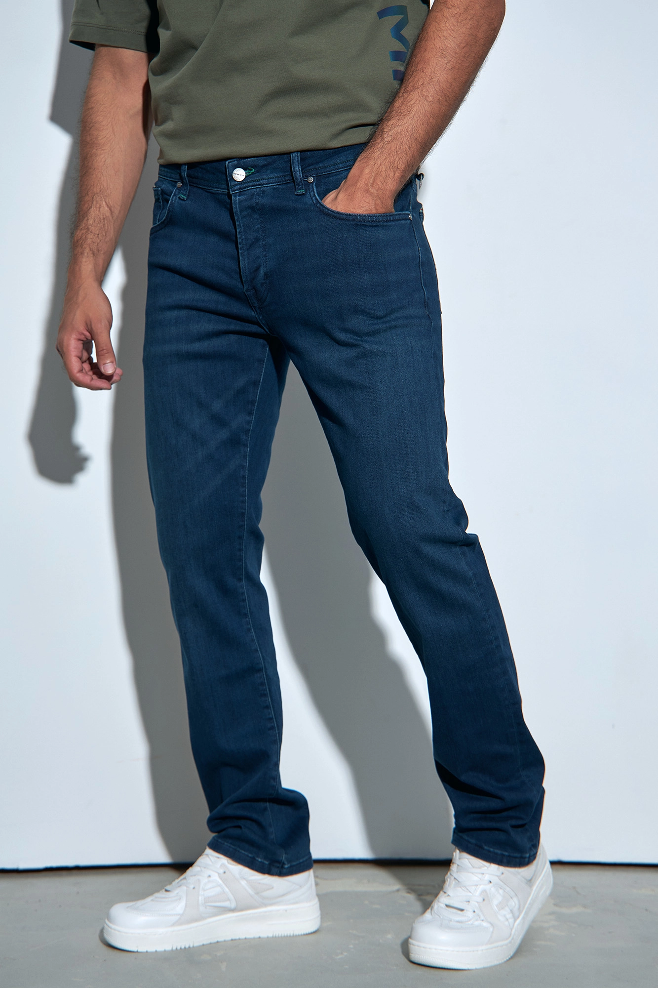 VM-232-33-017 Джинсы REGULAR FIT Van Mich Синий