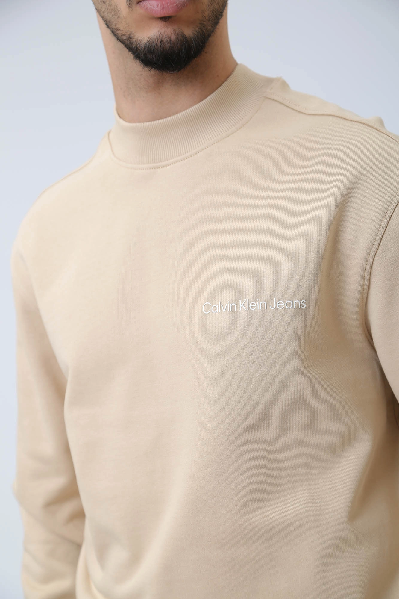 J30J324621 Свитшот Calvin Klein Jeans Бежевый