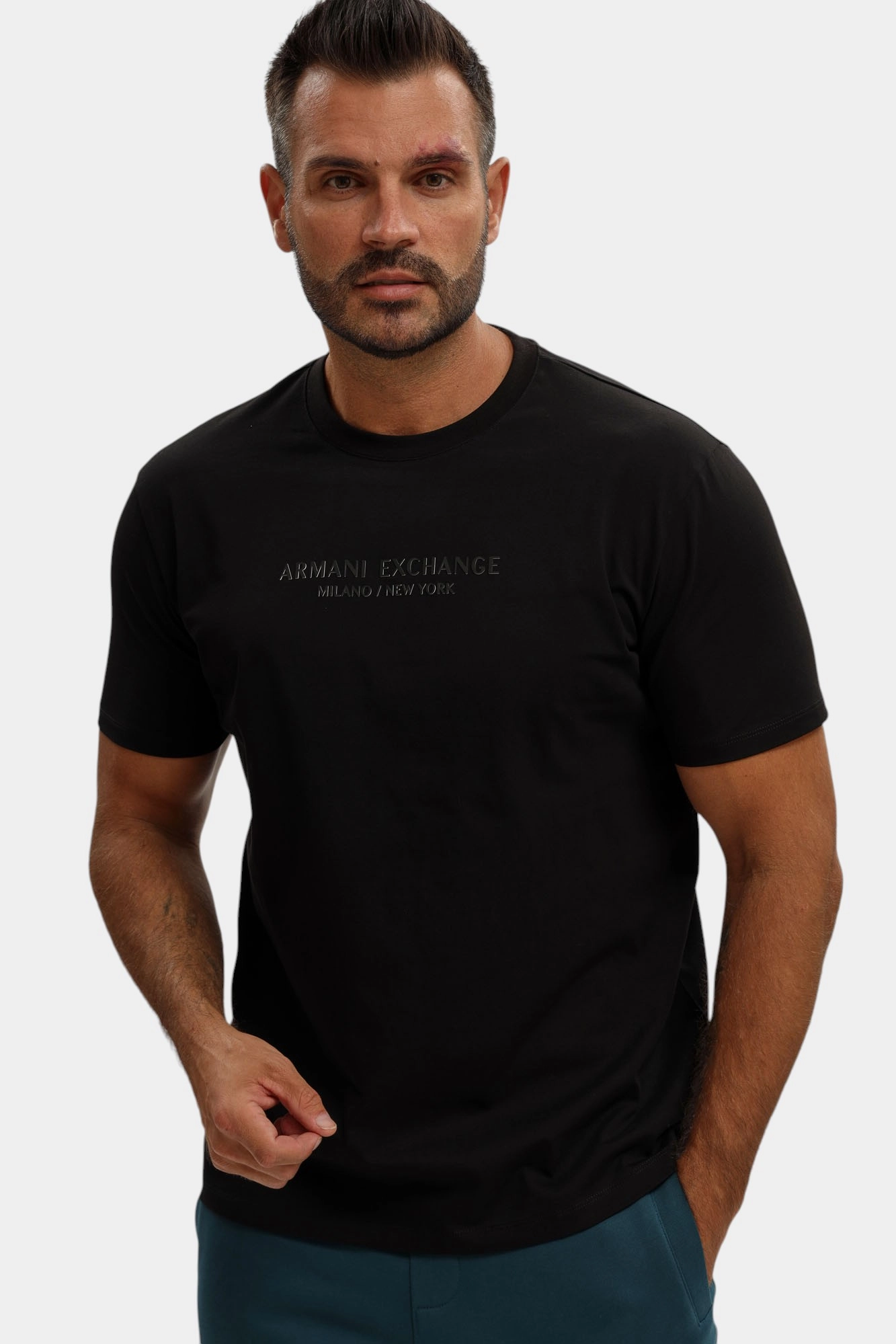 XM001280_AF10361 Футболка Armani Exchange Черный