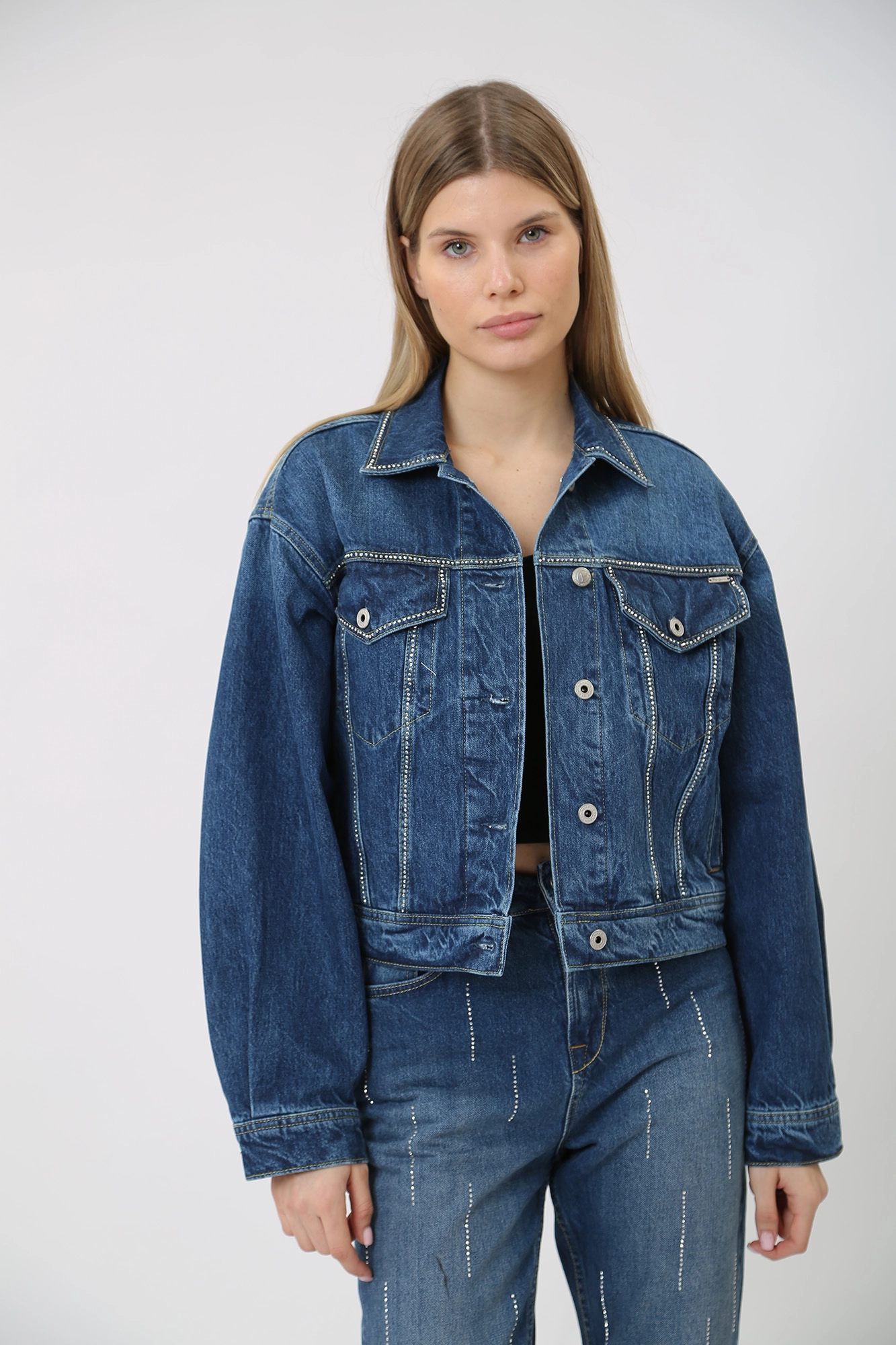 PL402328 куртка джинсовая pepe jeans 