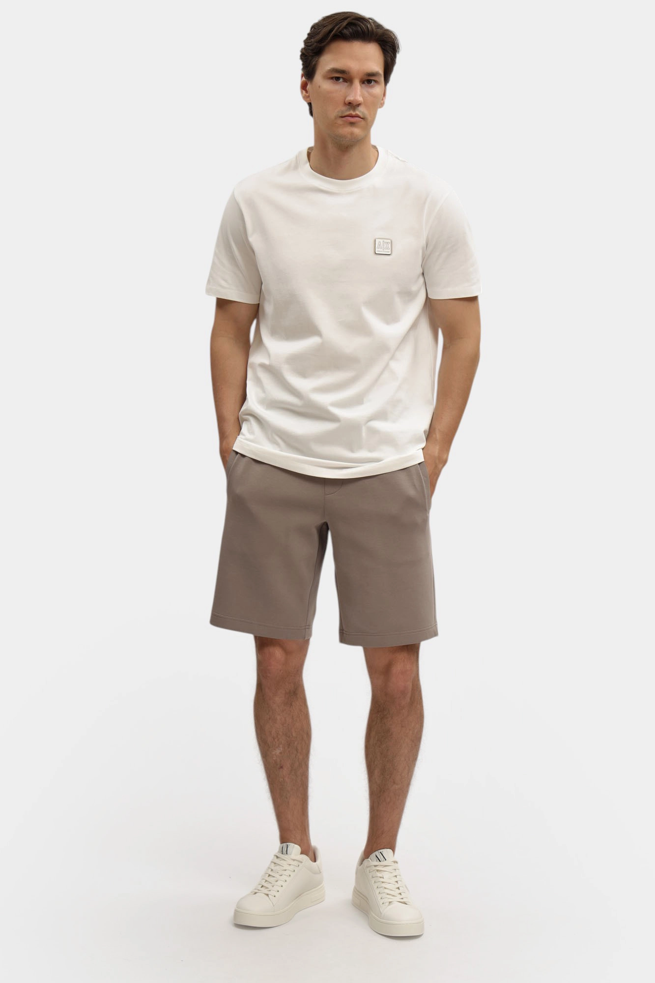 XM000372_AF10818 Шорты трикотажные Armani Exchange Коричневый