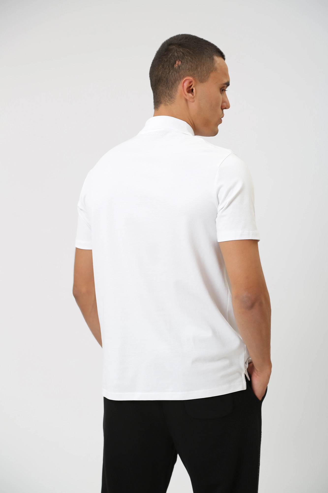 534232_745028 Поло Karl Lagerfeld Белый