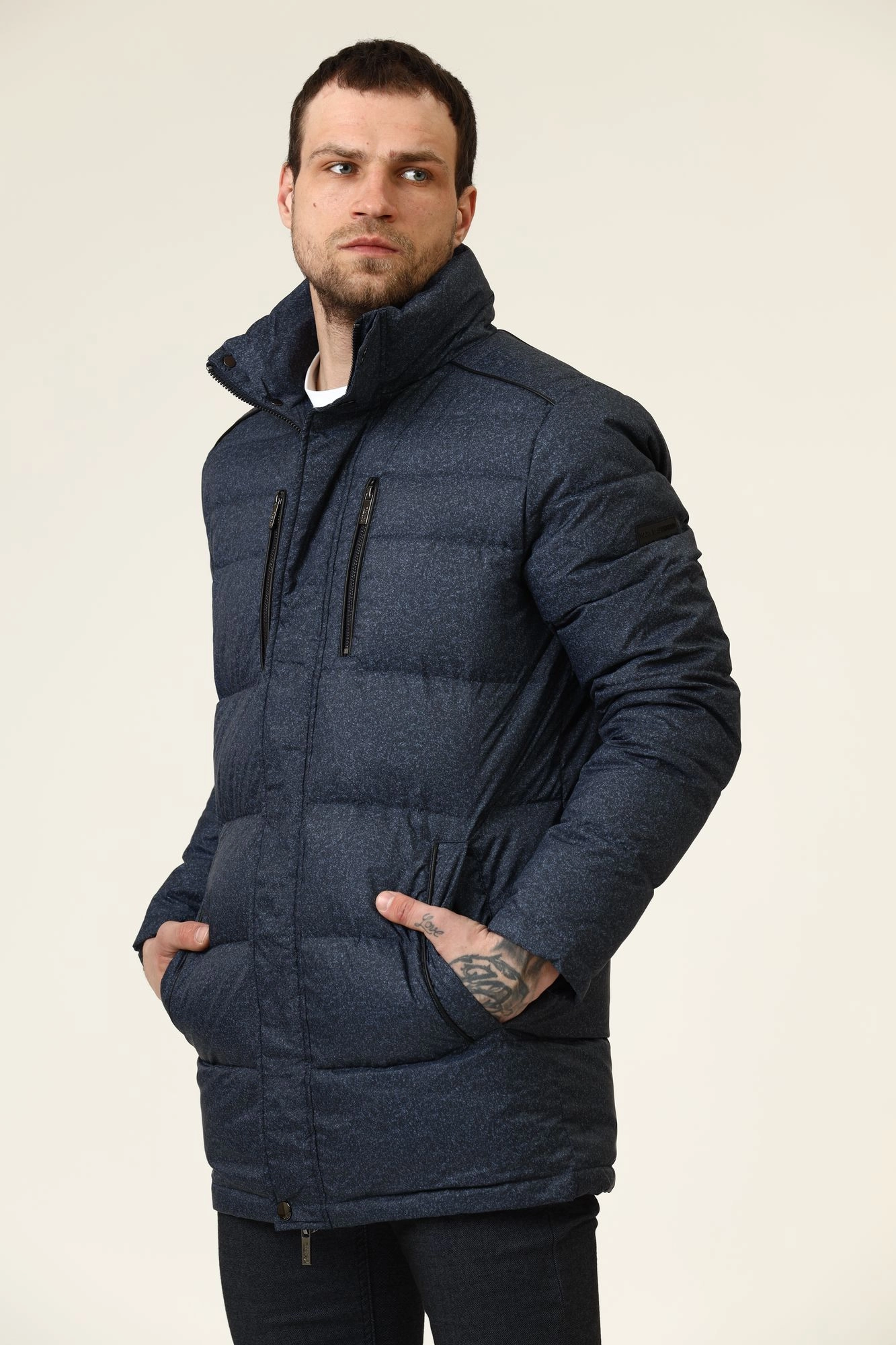 502508_505011 Куртка пуховая Karl Lagerfeld Синий