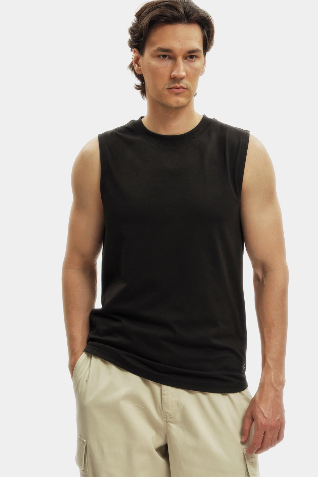 J30J327283 Майка Calvin Klein Jeans Черный