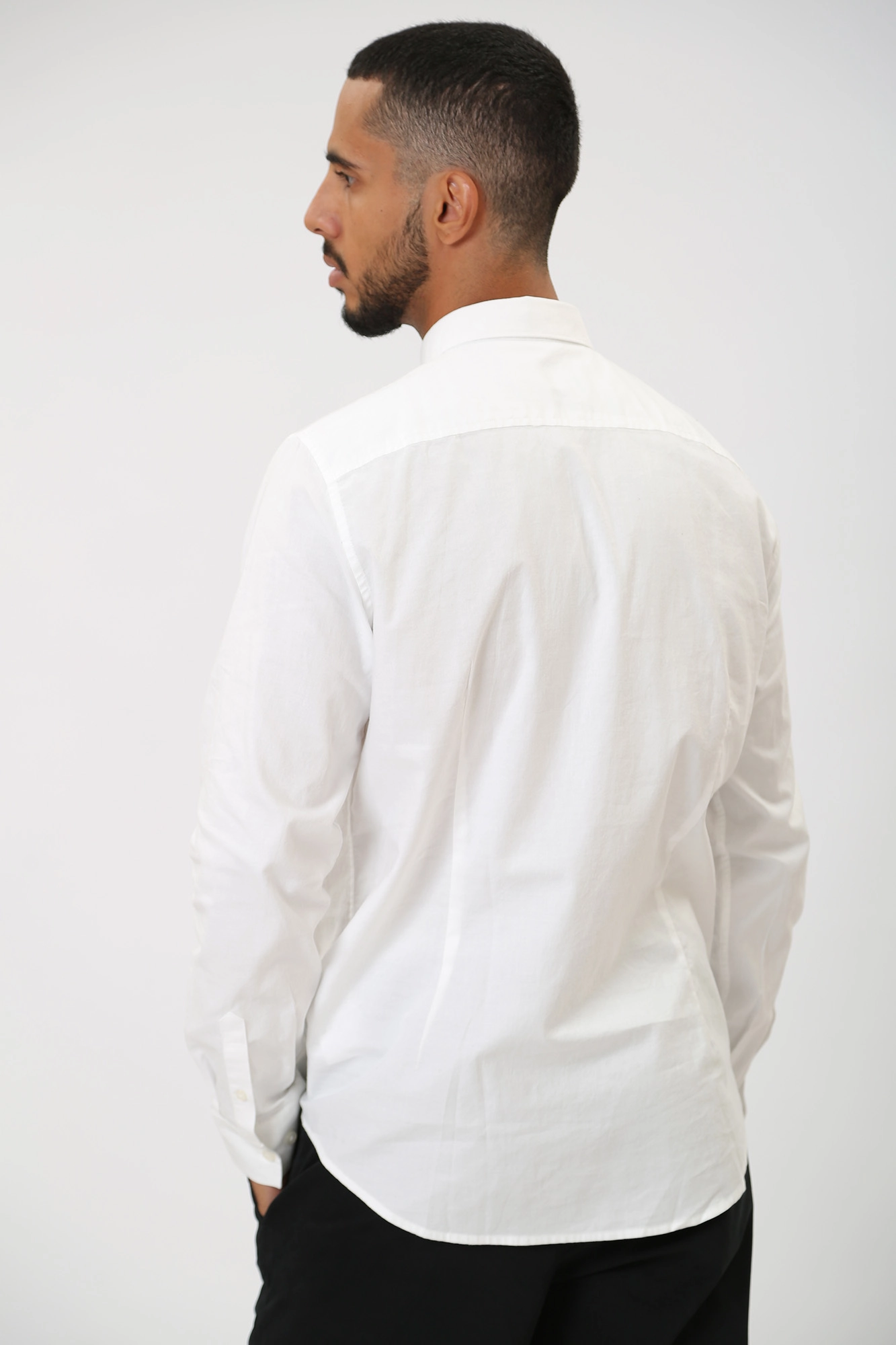 8NZCGB_Z8ANZ Рубашка с длинным рукавом Armani Exchange Белый