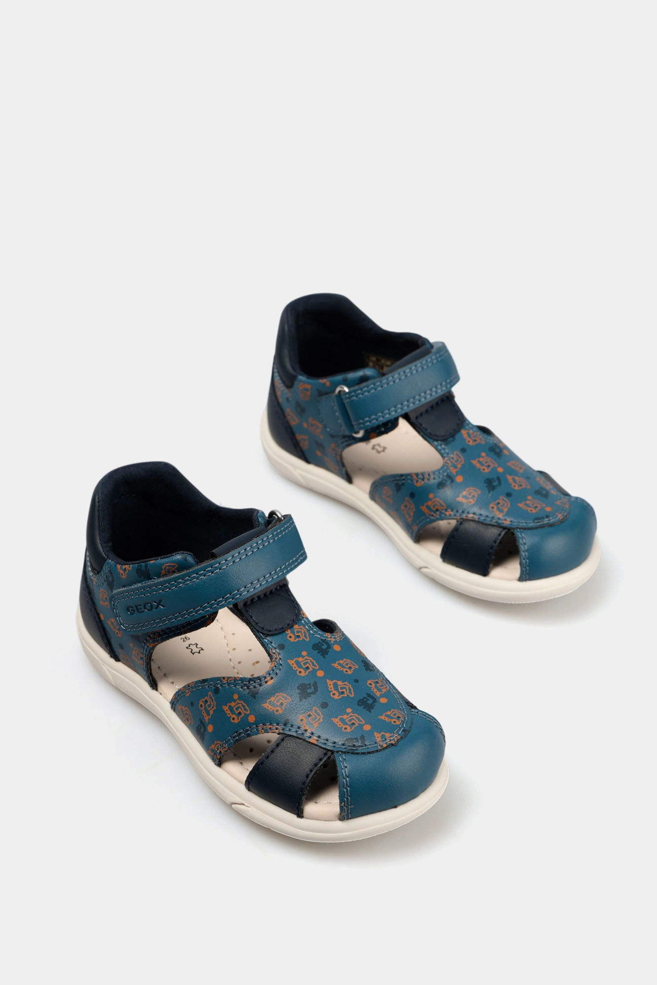 B556EC05404 Сандалии Geox Голубой