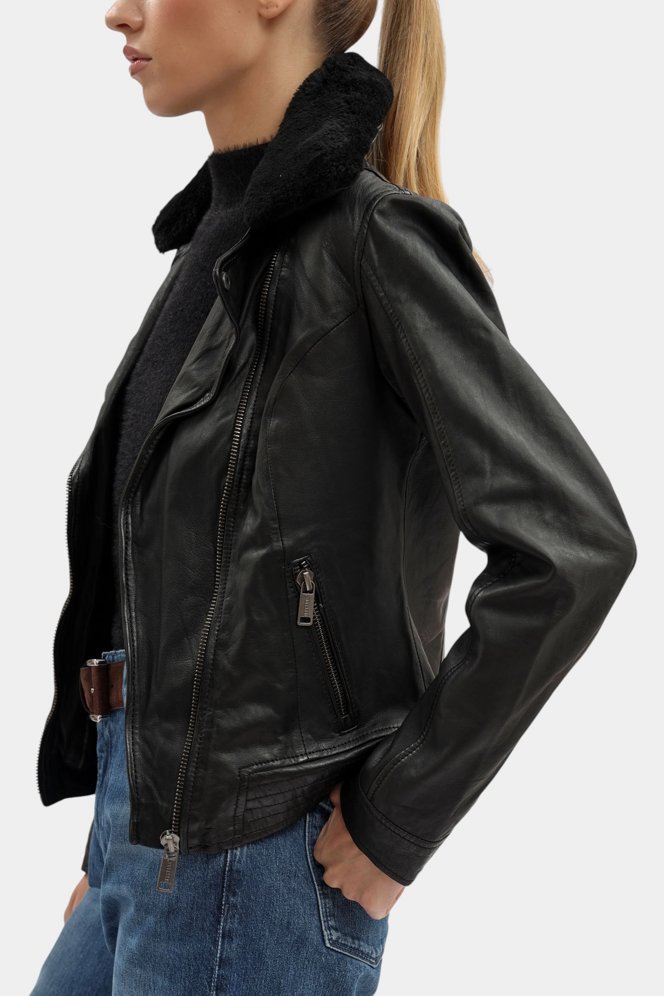 MU-W252-345 куртка кожаная mustang