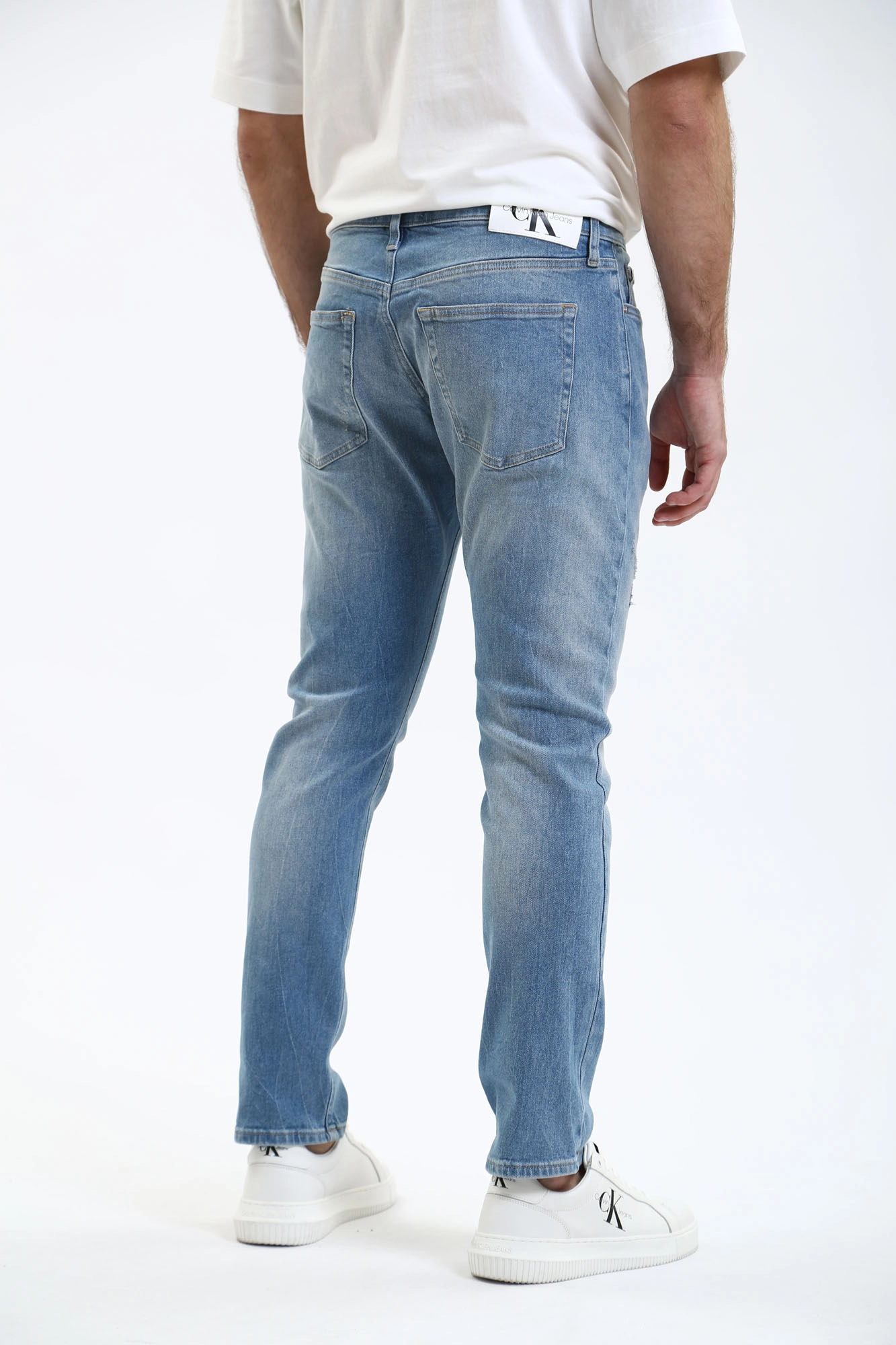 J30J324811 Джинсы SLIM  Calvin Klein Jeans Синий