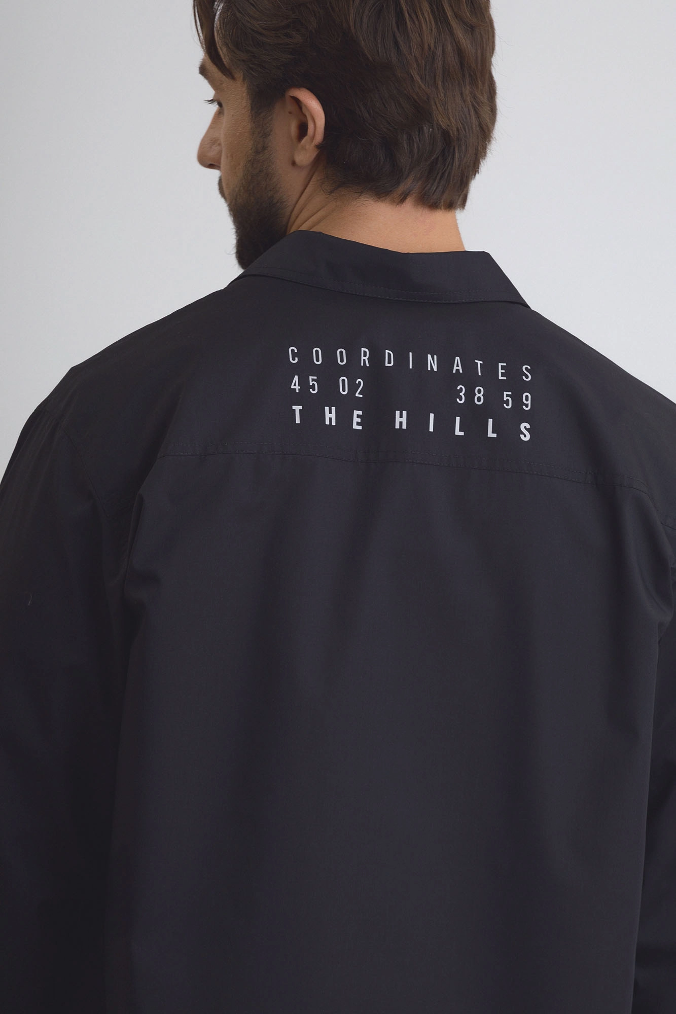 M-252-TH-56-2202 Рубашка с длинным рукавом The Hills Черный