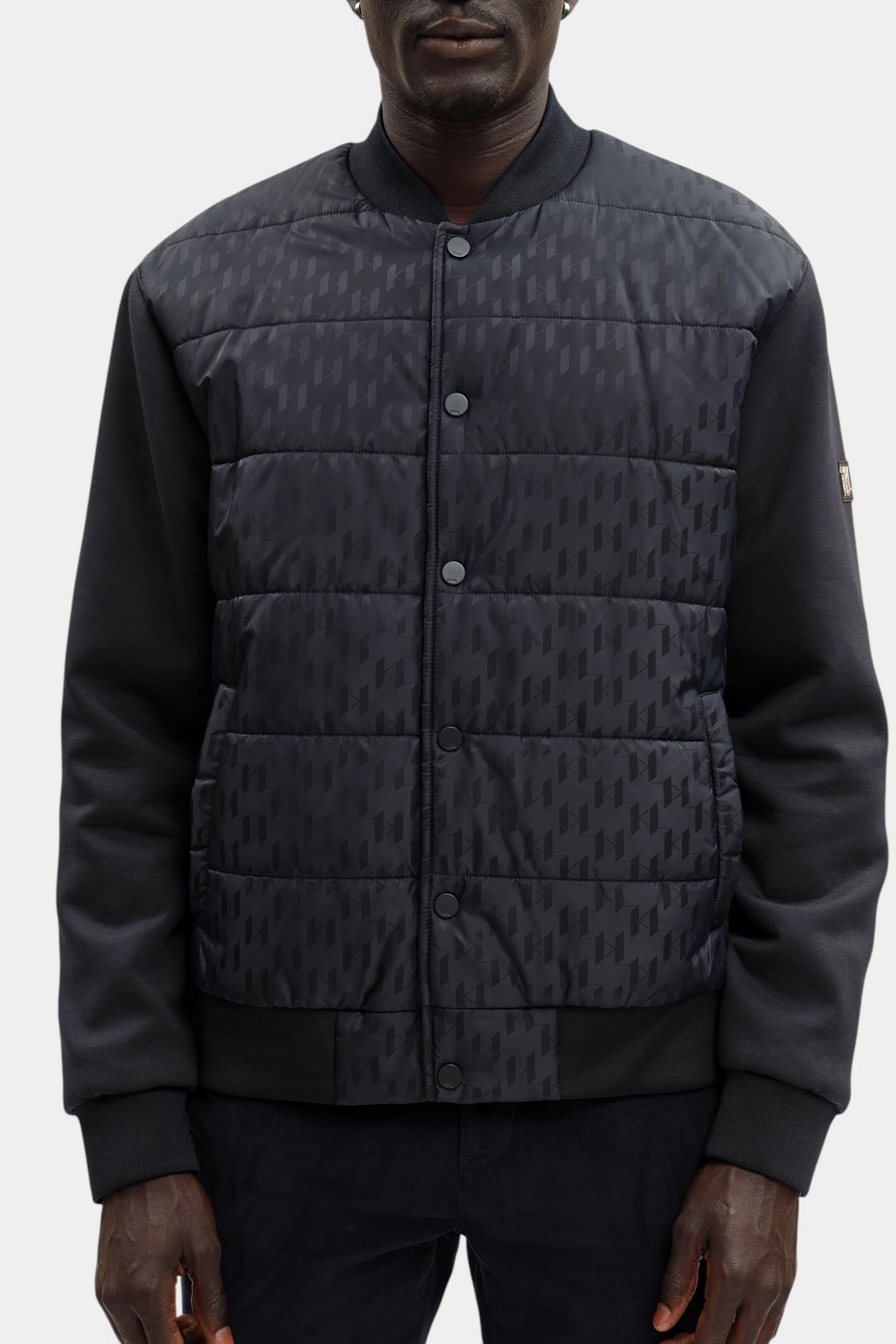 554504_505064 Бомбер Karl Lagerfeld Синий