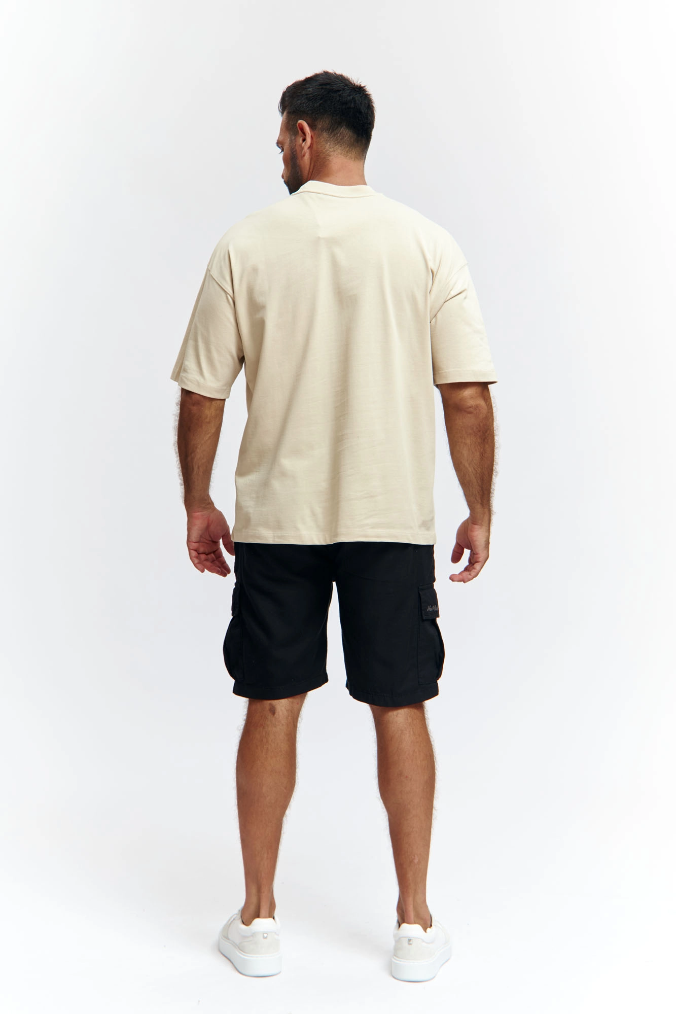 VM-OMA-55-448 Шорты льняные Van Mich Черный