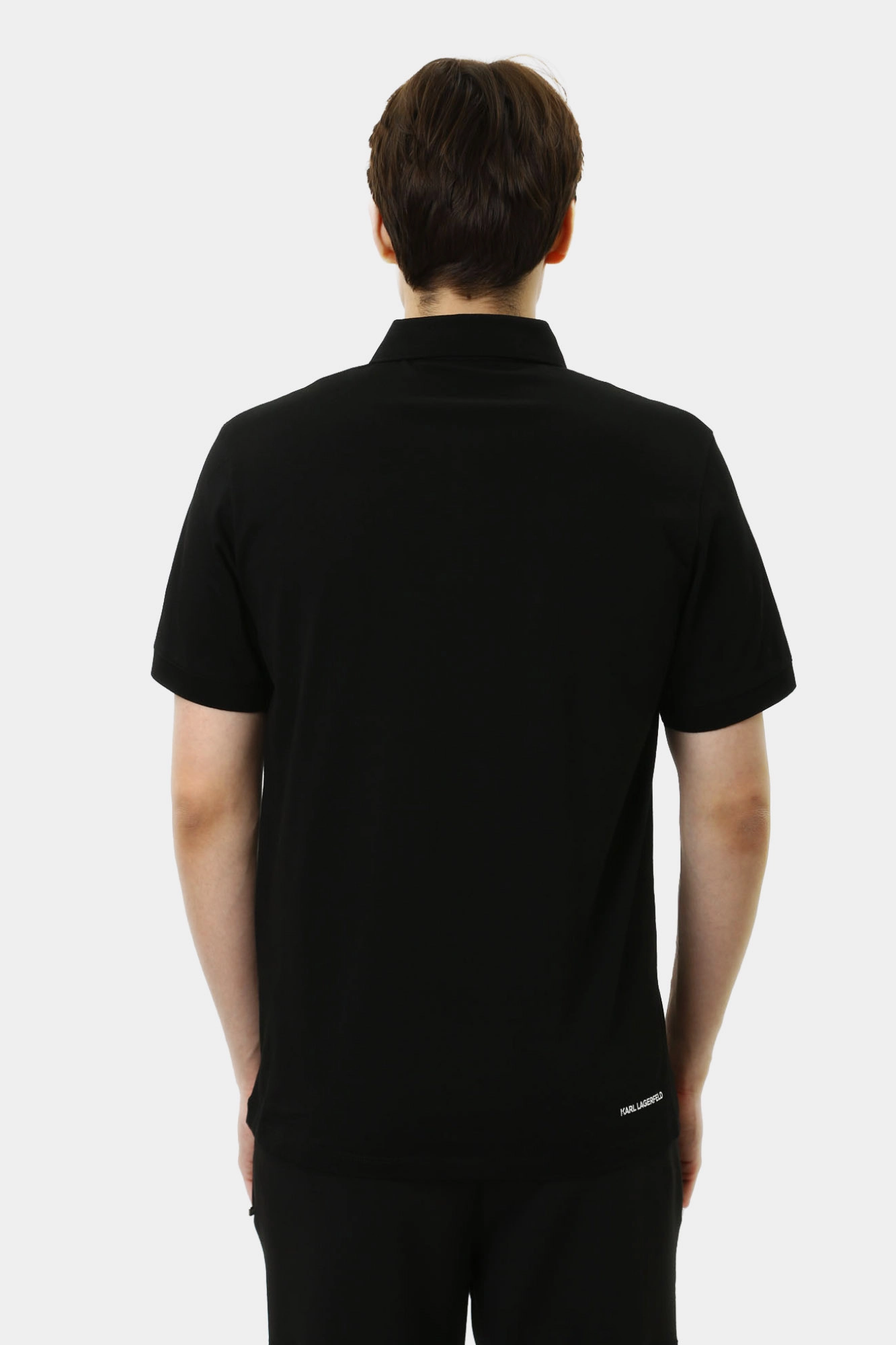 551225_745400 Поло Karl Lagerfeld Черный