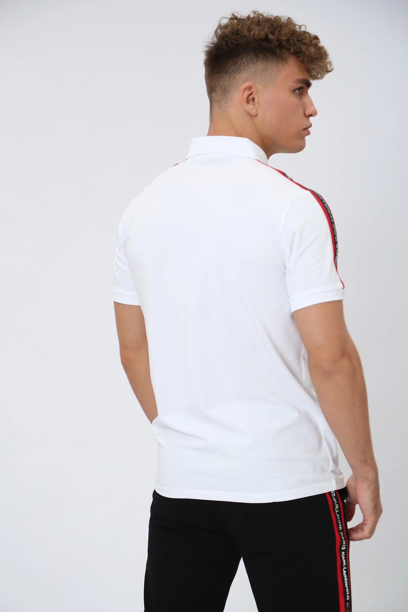 532221_745421 Поло  Karl Lagerfeld Белый