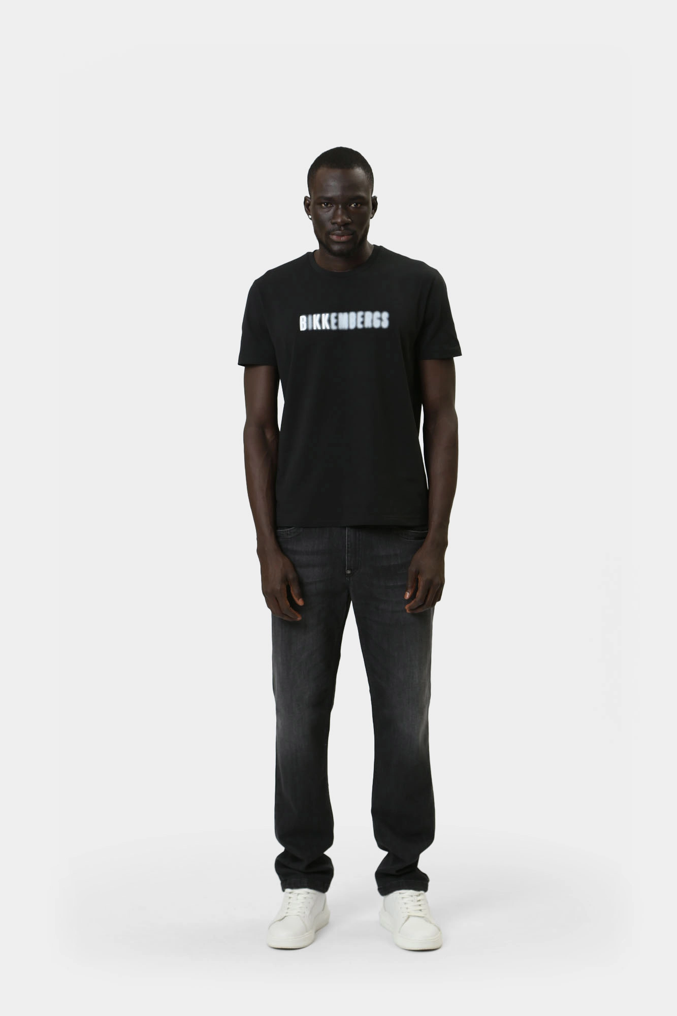 BMT0602 Футболка Bikkembergs Черный