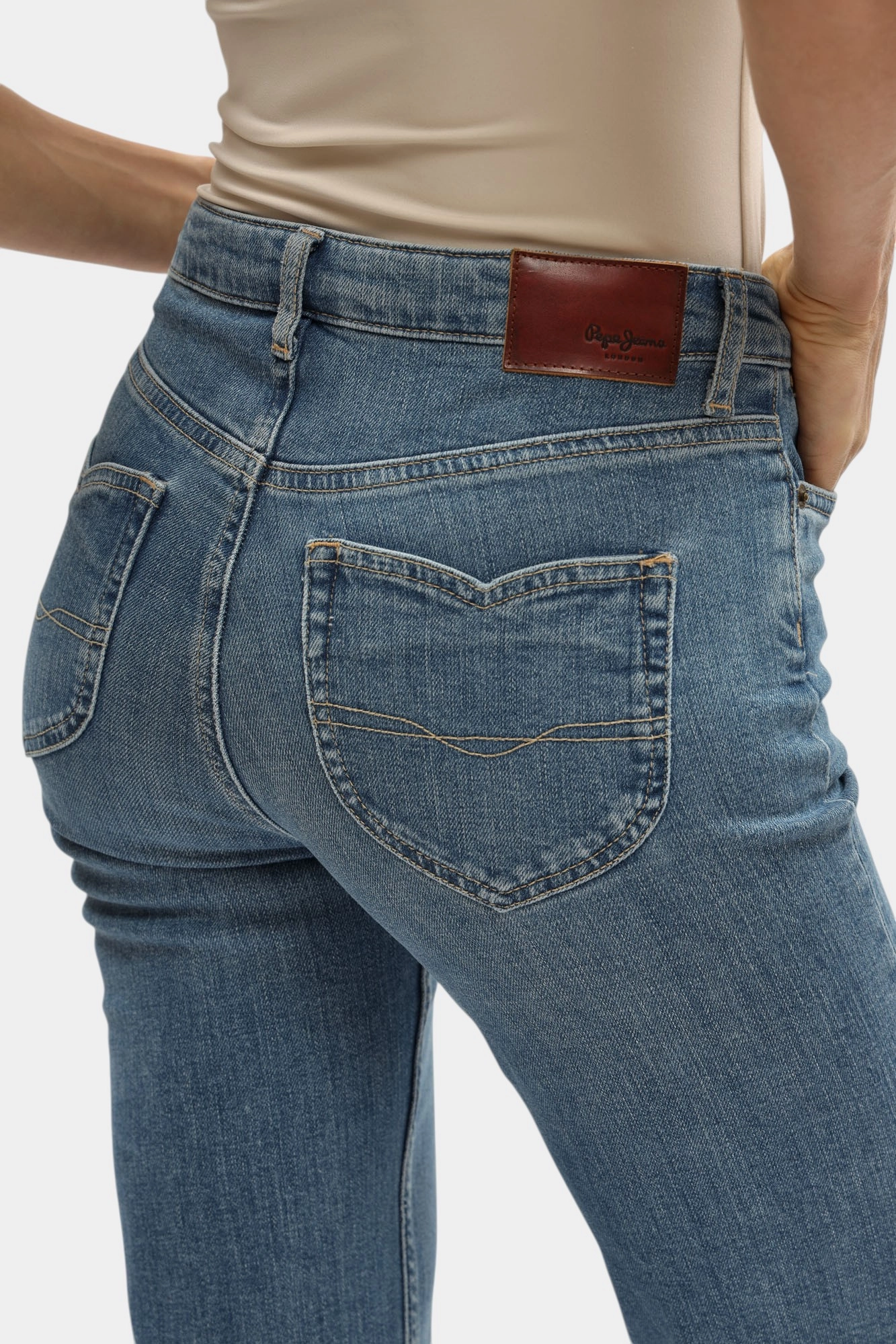PL2050803VA брюки джинсовые pepe jeans 