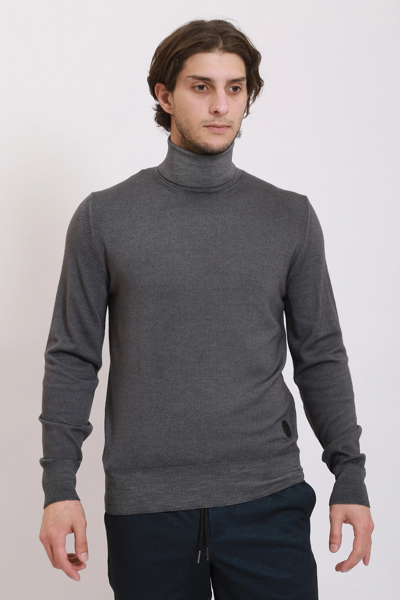 52M00530-0F000715 Водолазка Trussardi Серый