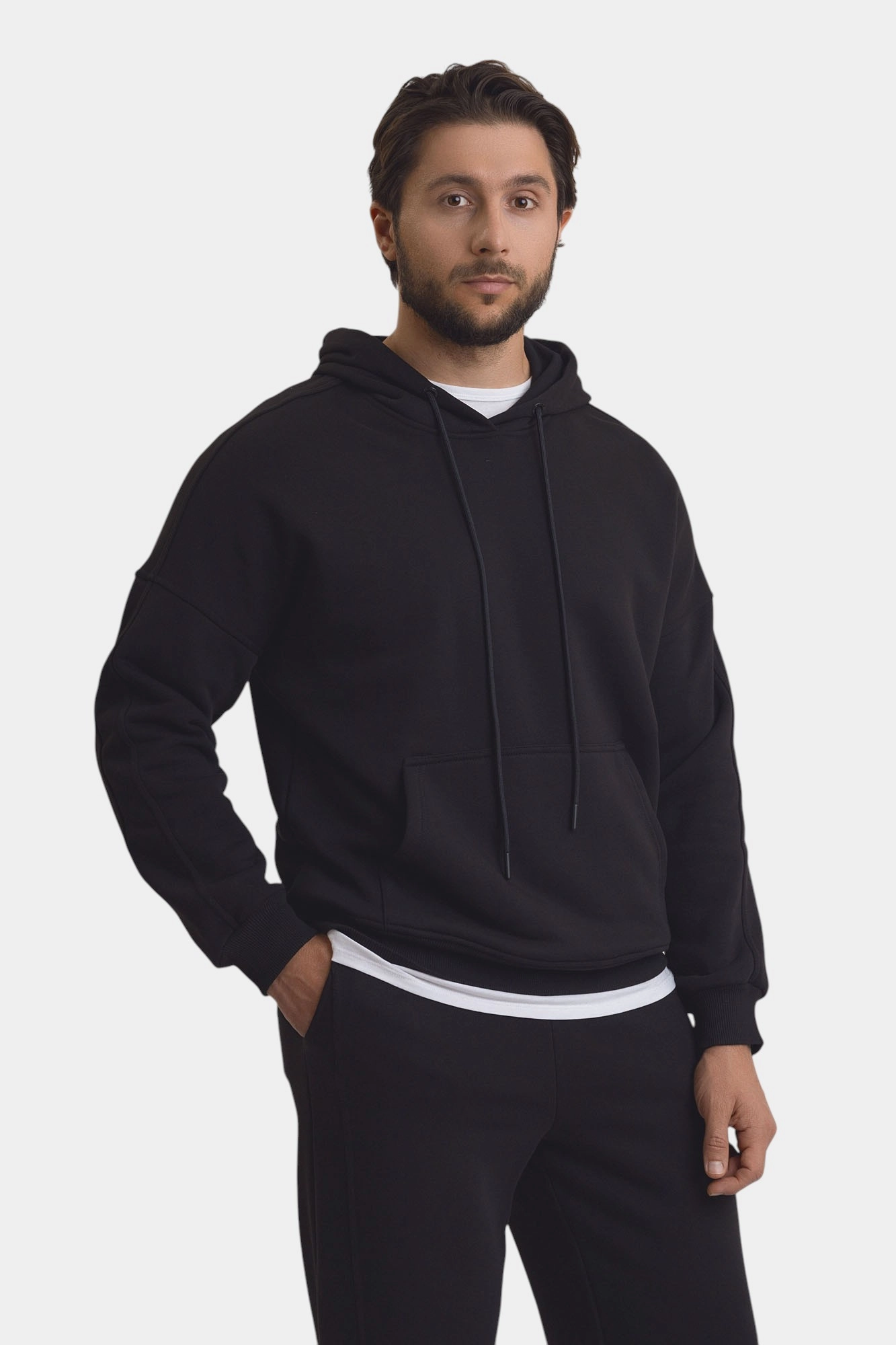 M-252-P-20-0601 Худи The Hills Черный