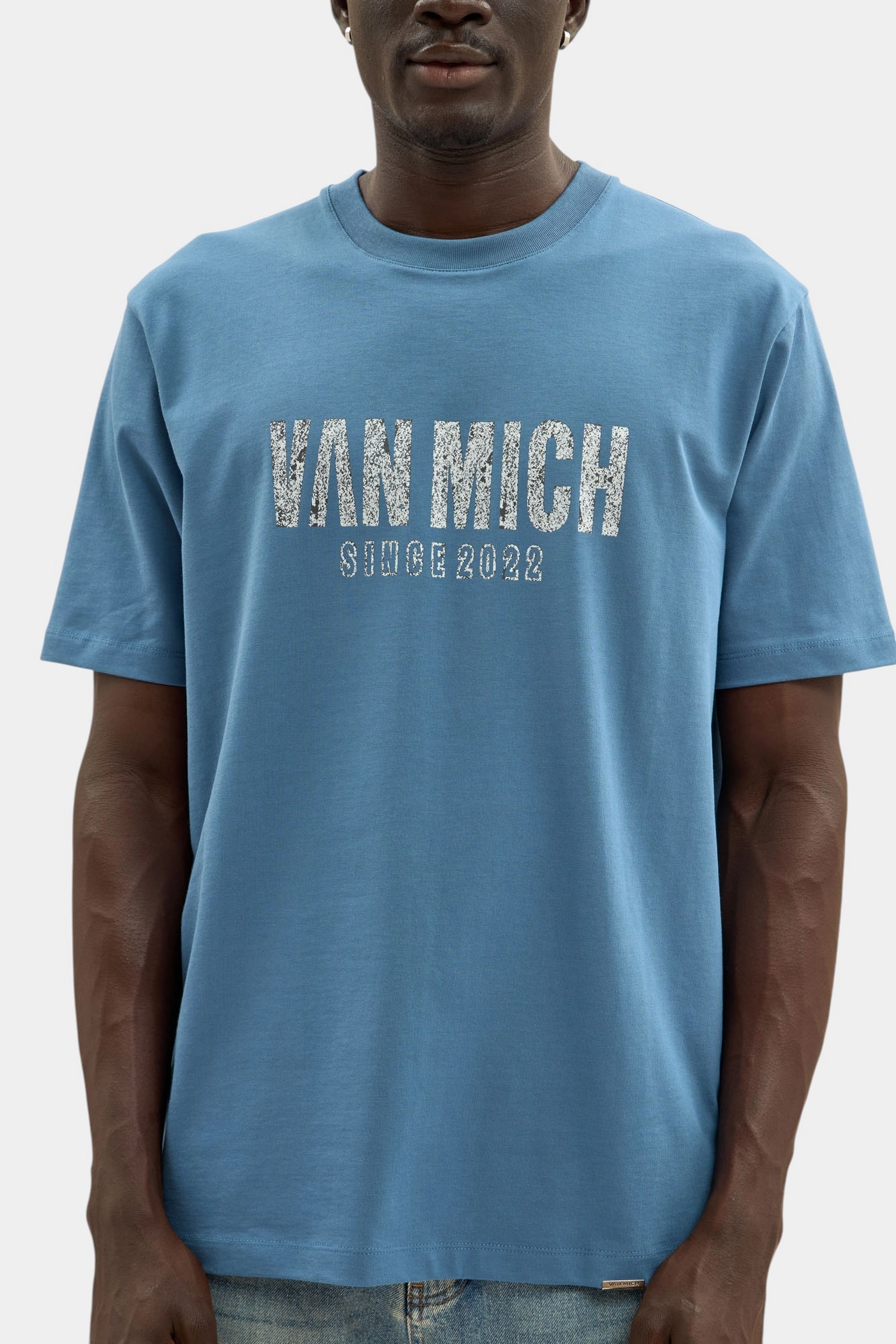 VM-ERK-22-577 Футболка Van Mich Синий