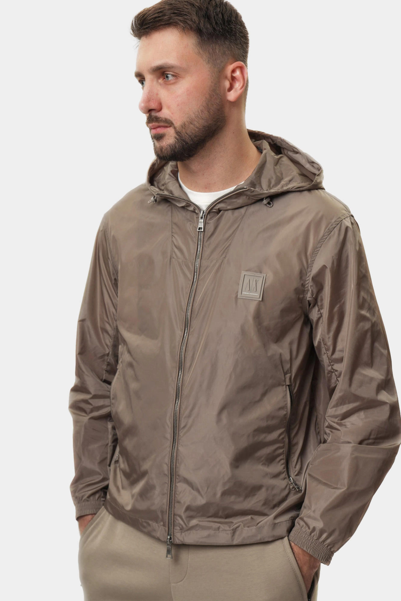 XM000342_AF12285 Ветровка Armani Exchange Капучино