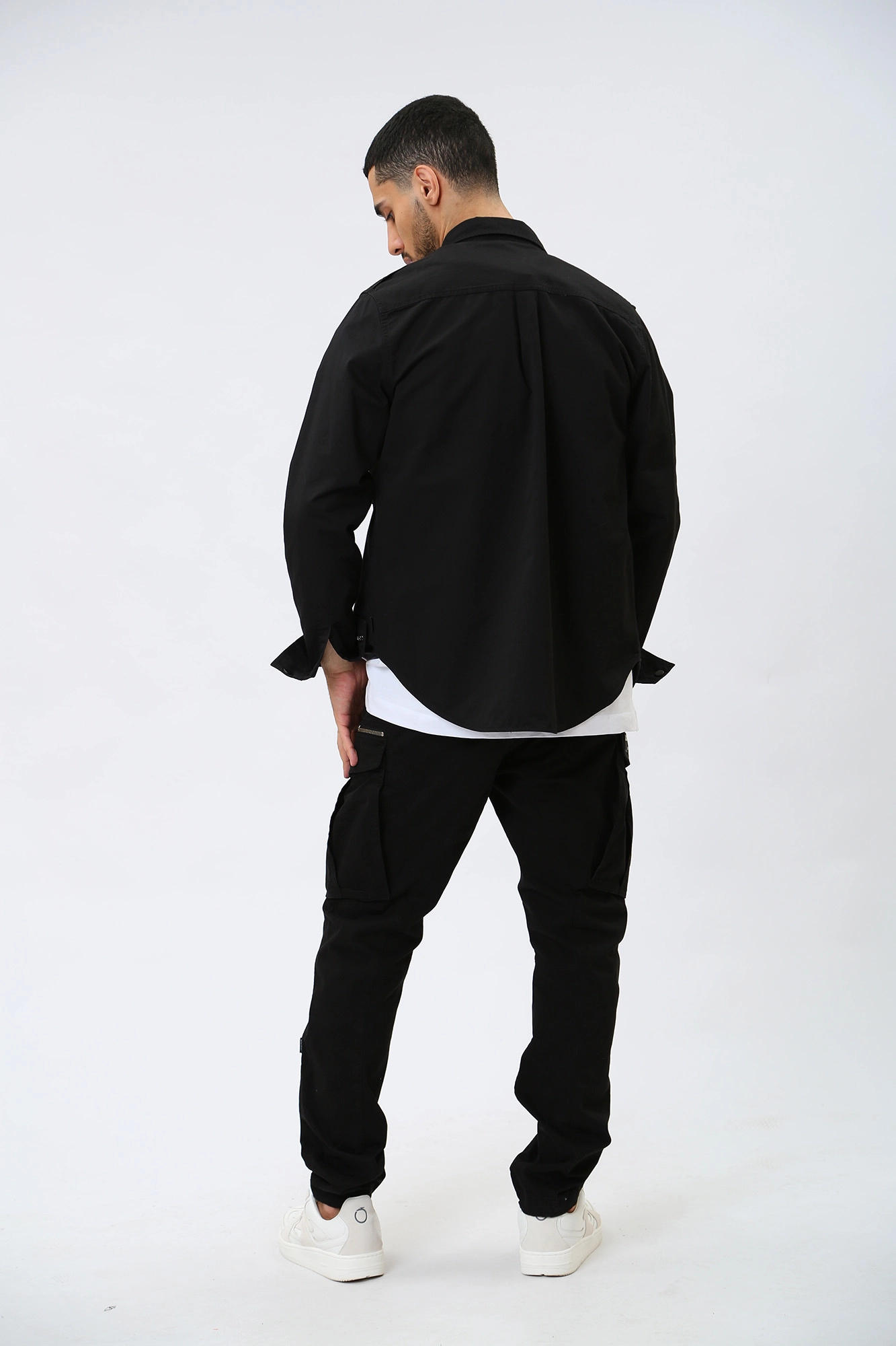 VM-231-46-017 Рубашка с длинным рукавом Van Mich Черный