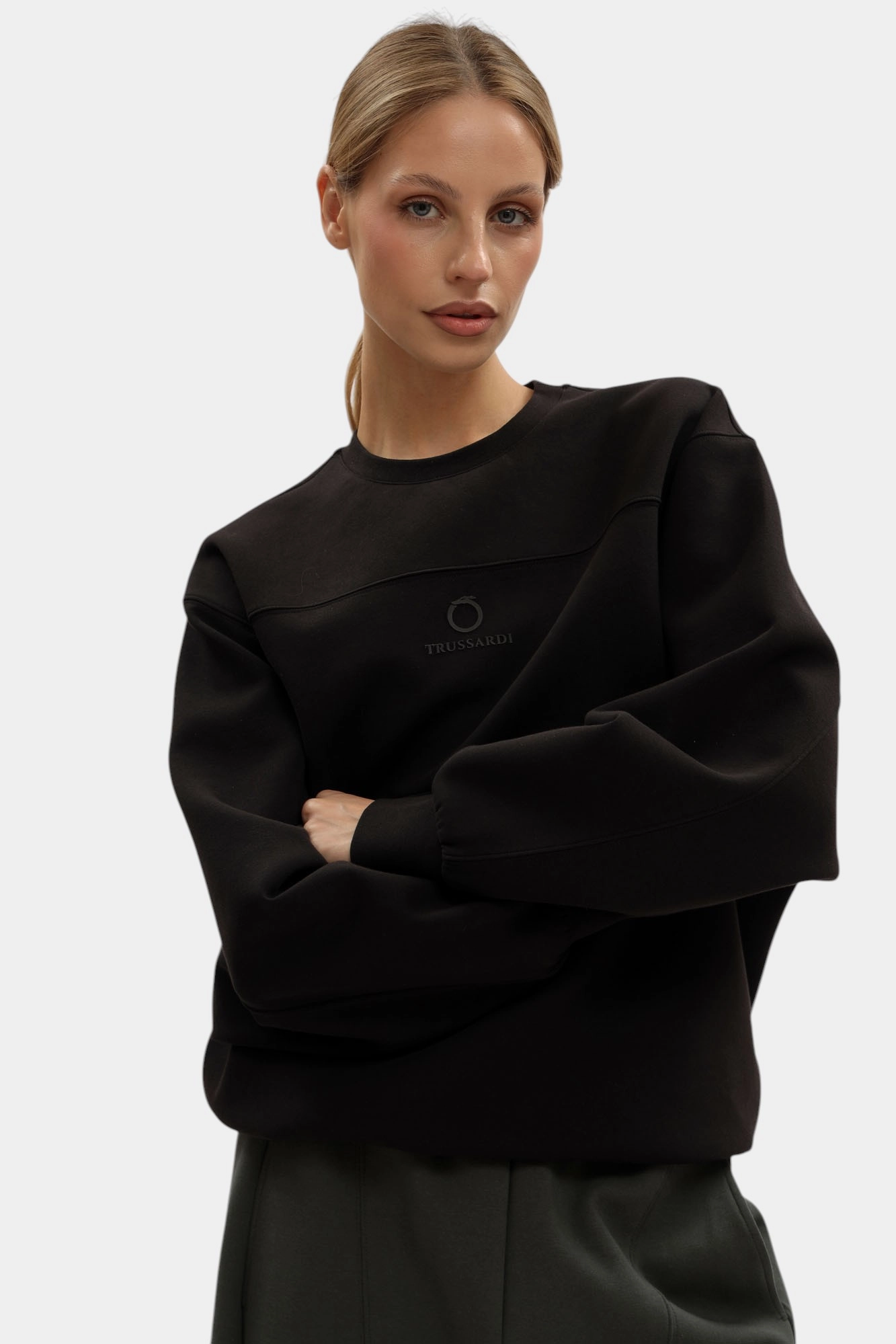 G8396000190N-WF551F04-822H свитшот trussardi 