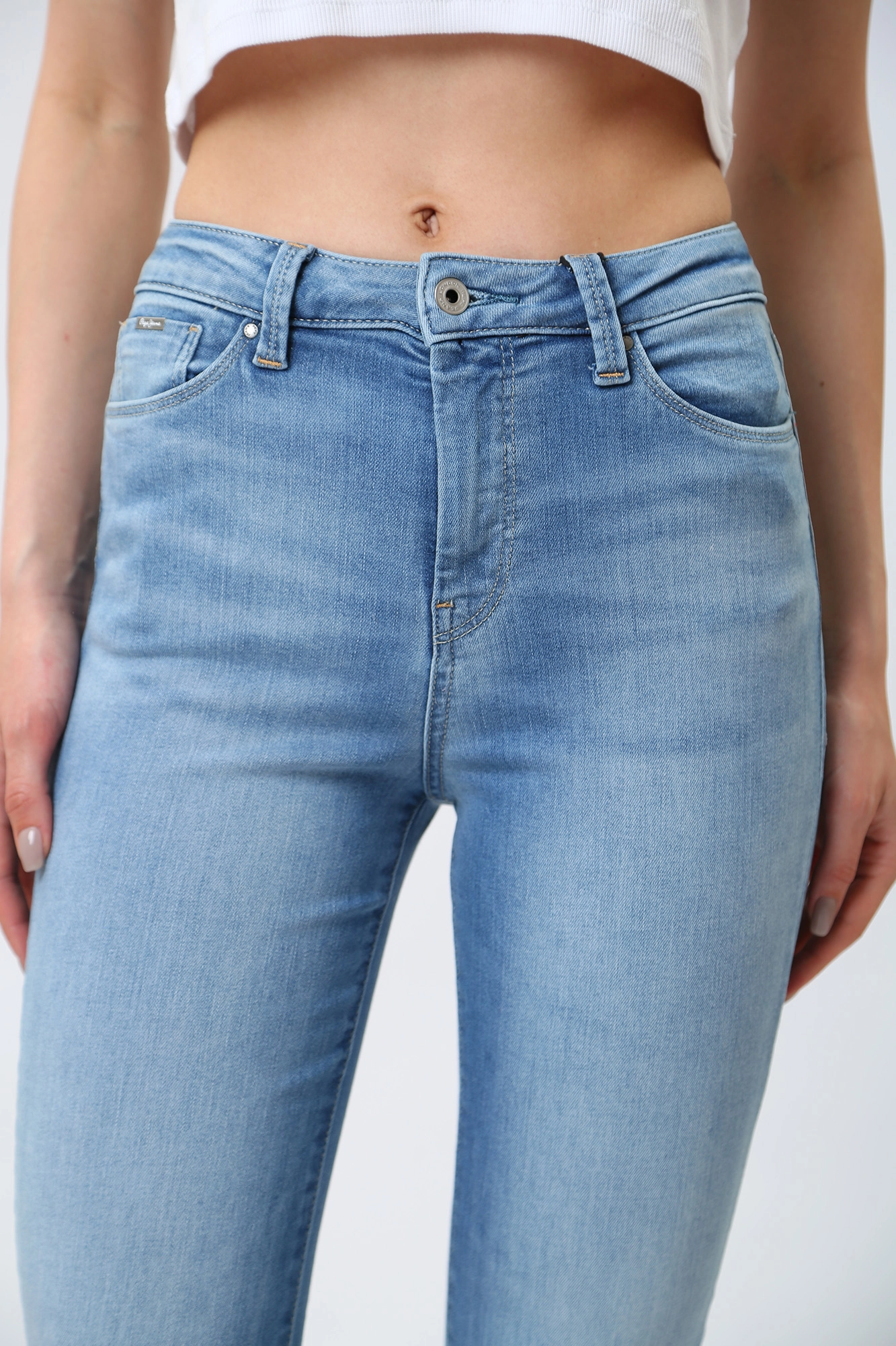 PL204156MI1 брюки джинсовые pepe jeans 