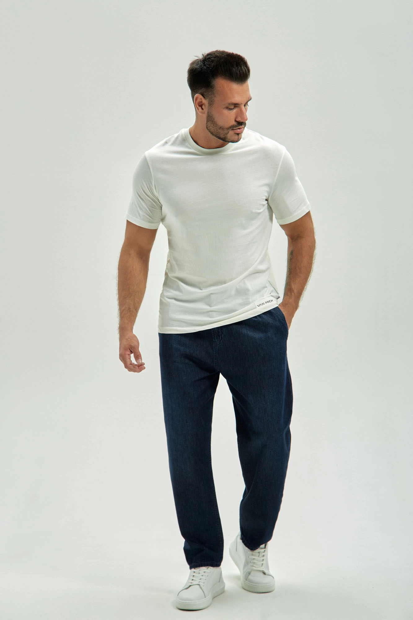 VM-ERK-22-055 Футболка Van Mich Белый