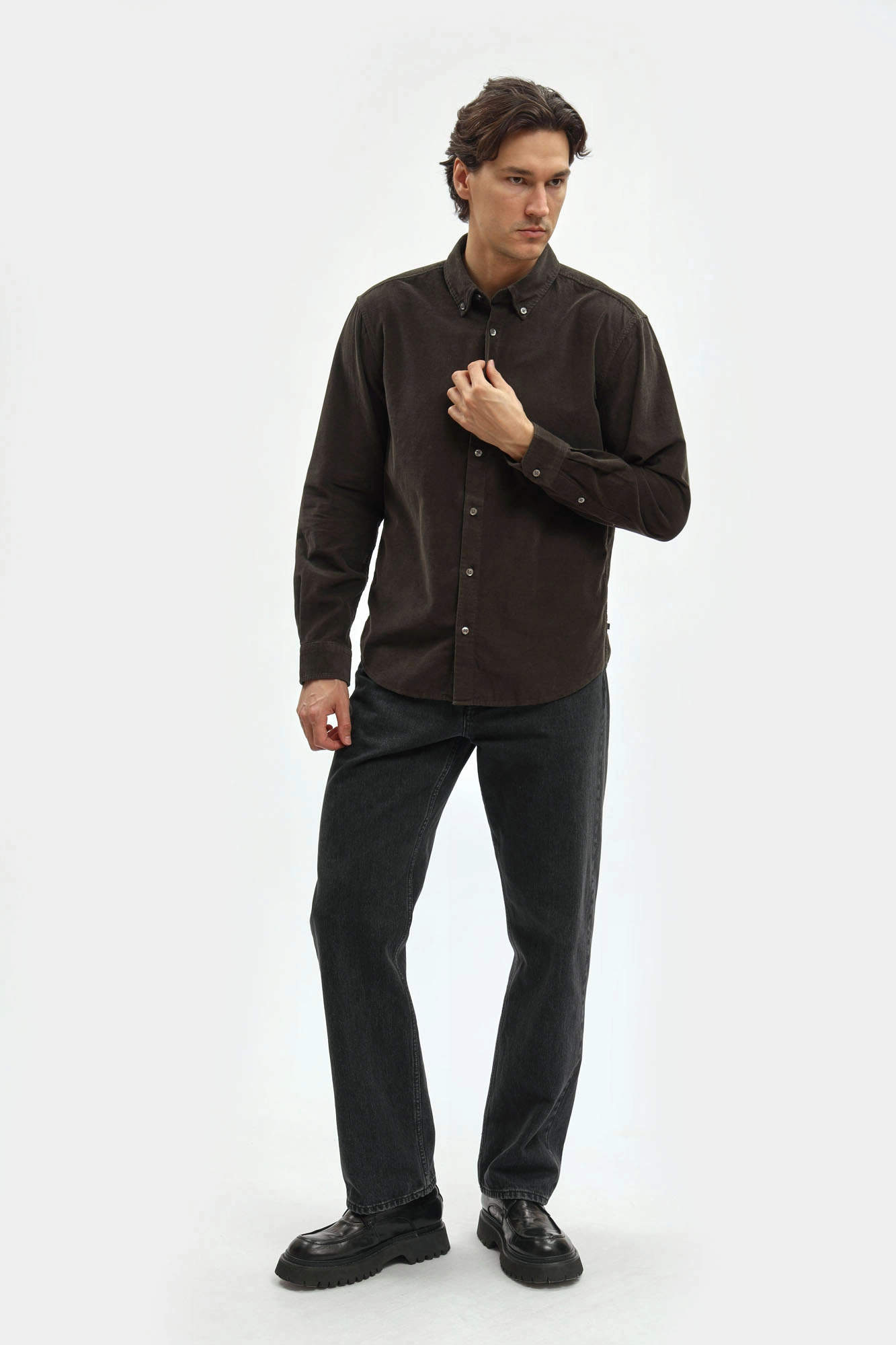 30048488_10020570 Рубашка Strellson Зеленый