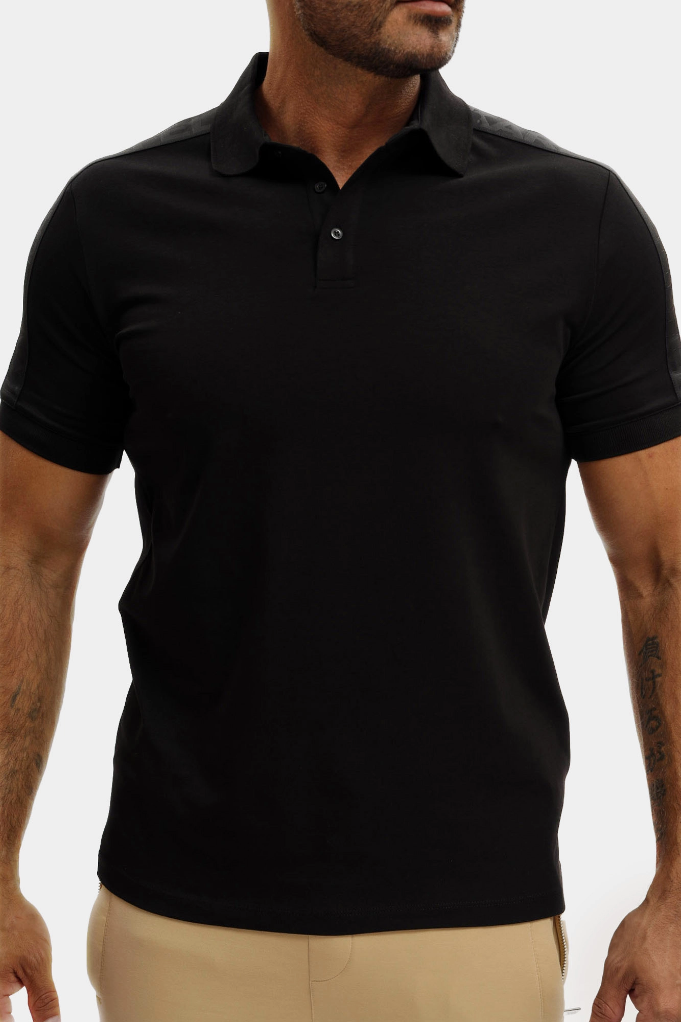 553235_745019 Поло Karl Lagerfeld Черный