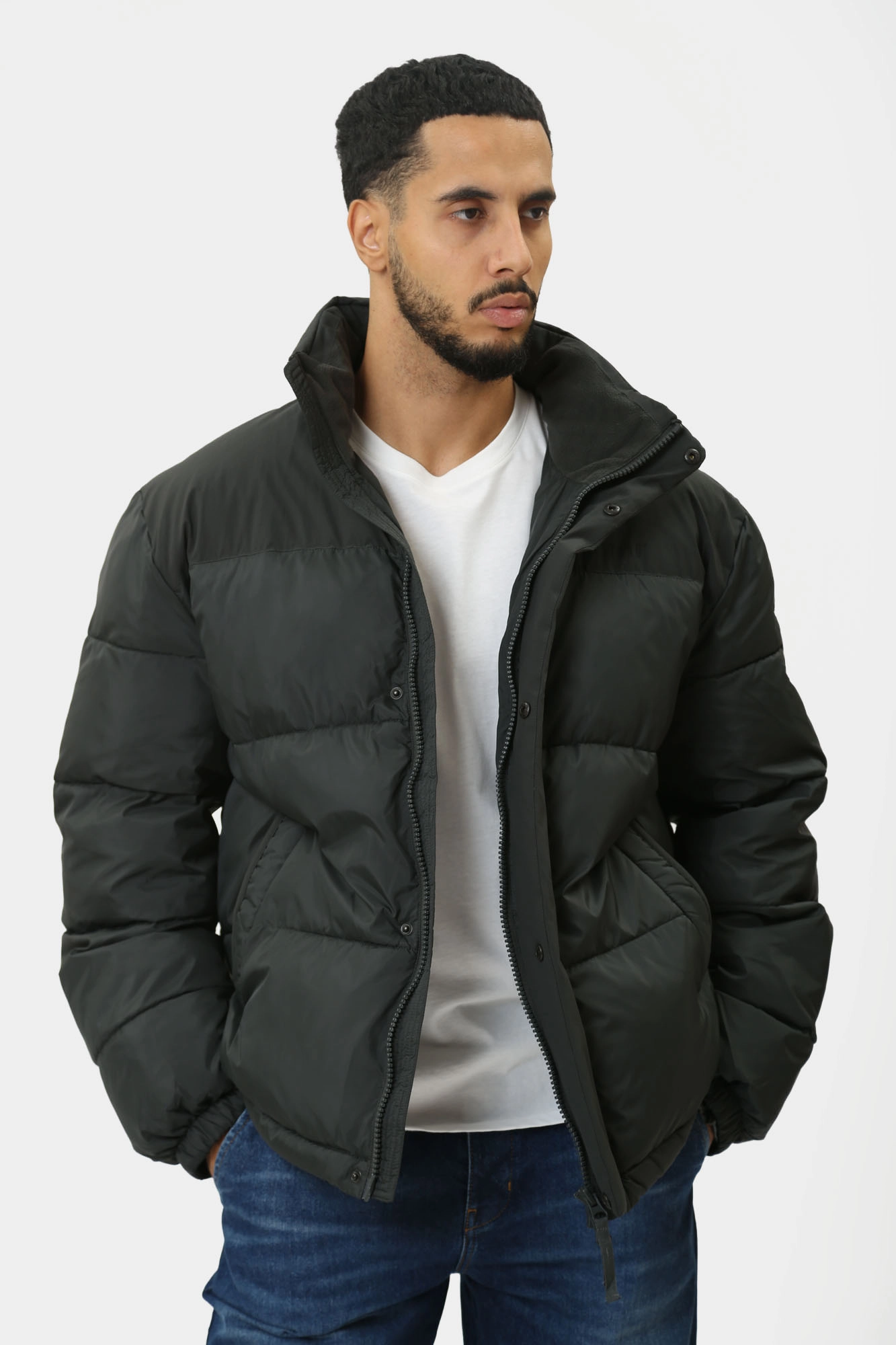 1015607 Куртка утепленная Mustang Черный