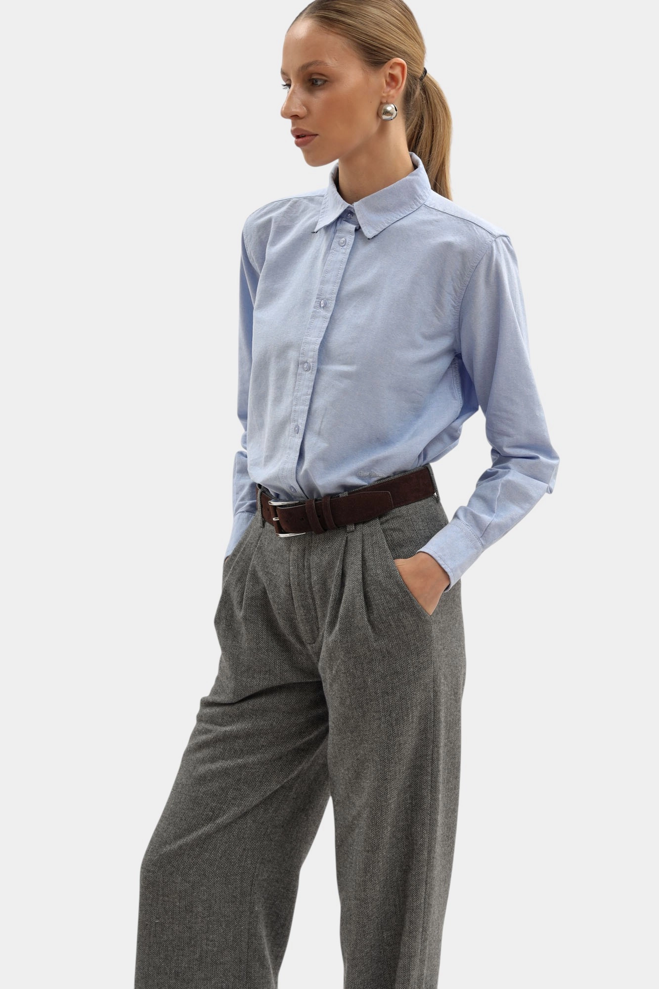PL3051271 рубашка с длинным рукавом pepe jeans 