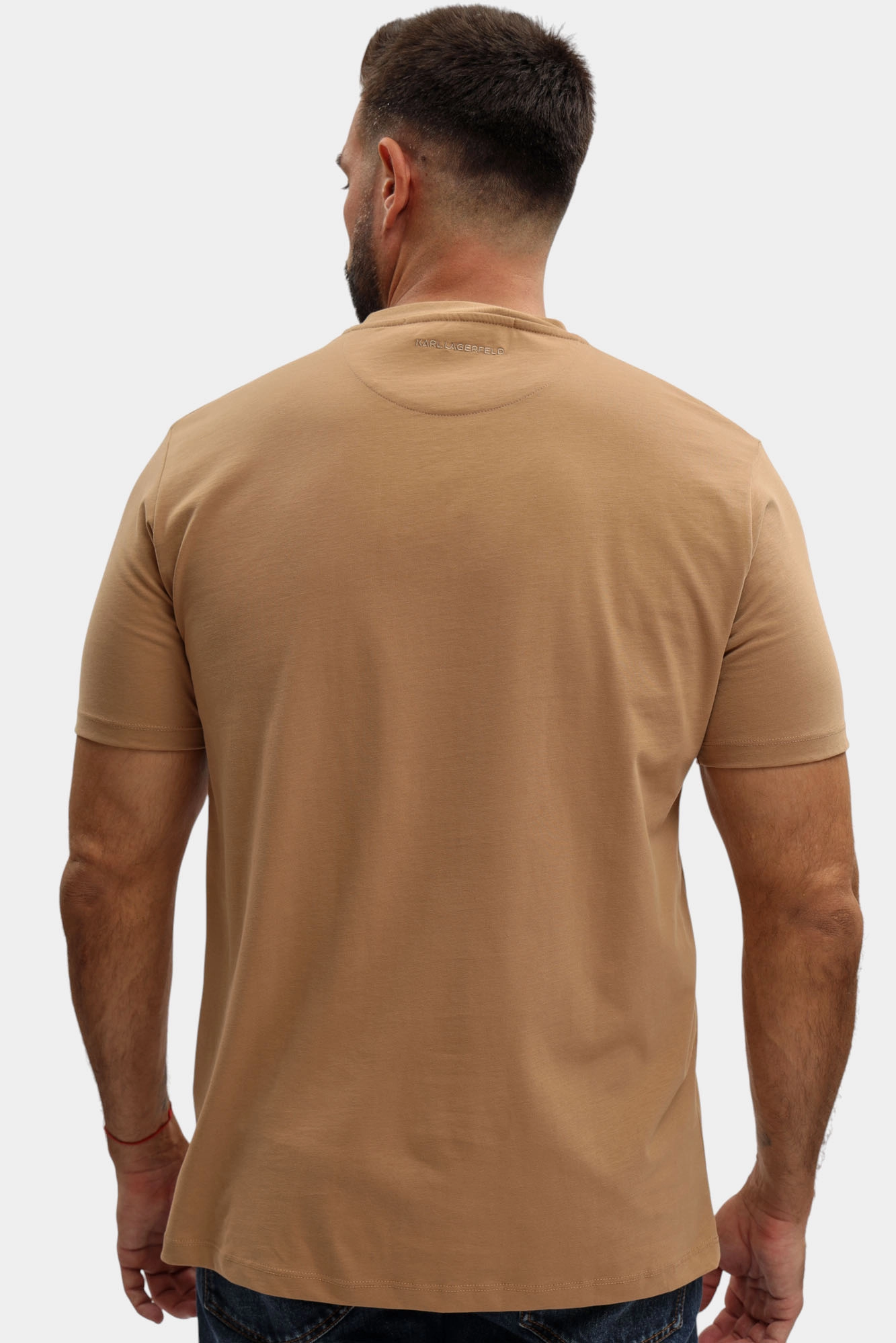 554227_755037 Футболка Karl Lagerfeld Коричневый