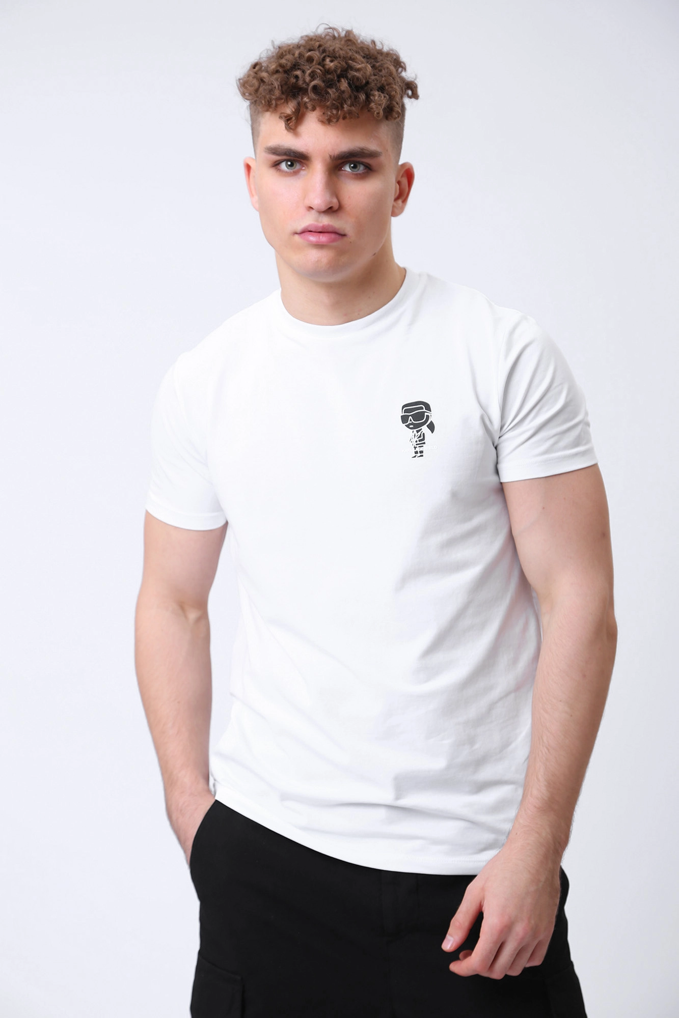 531221_755090 Футболка Karl Lagerfeld Белый