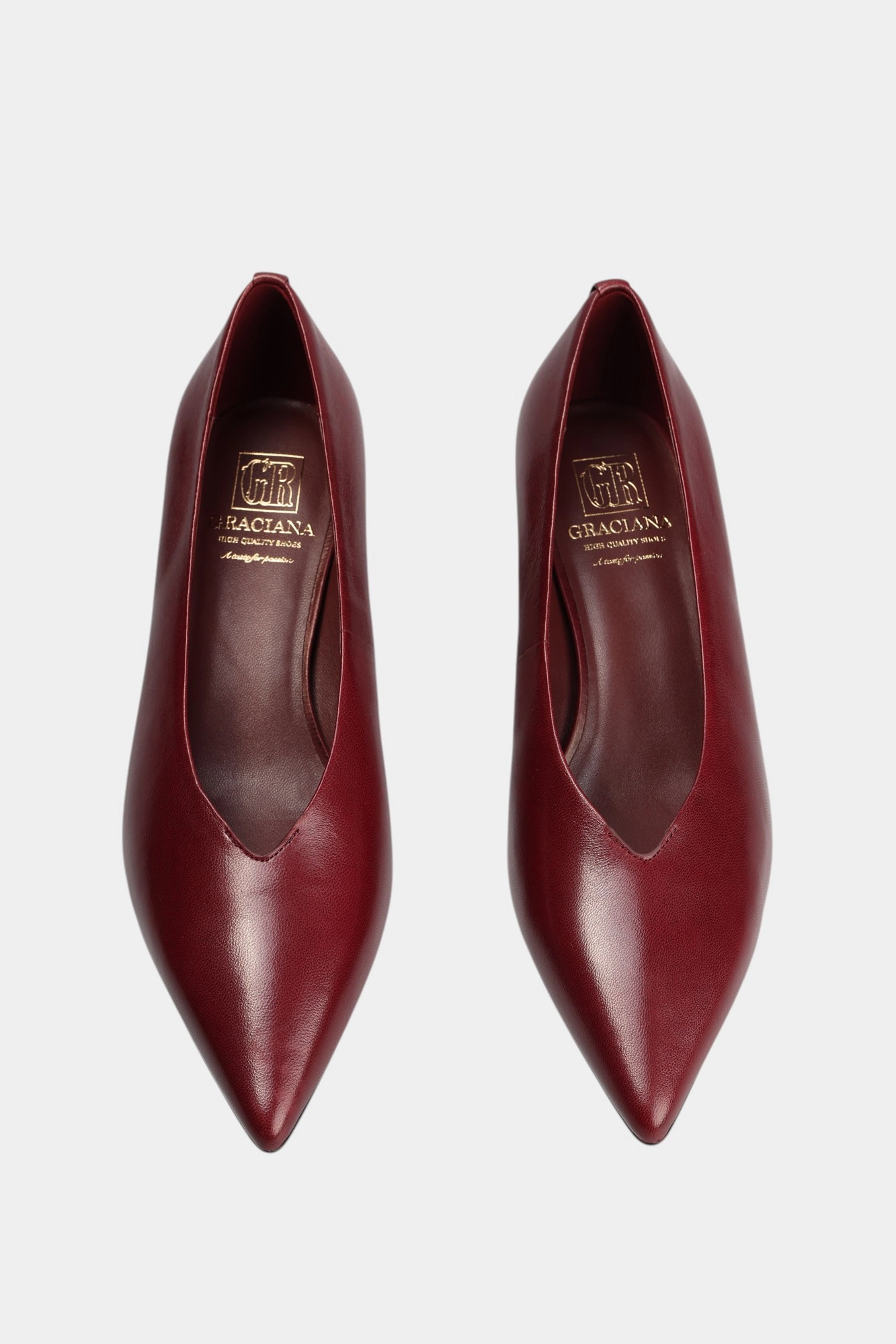 N506-5 Туфли Graciana Бордовый