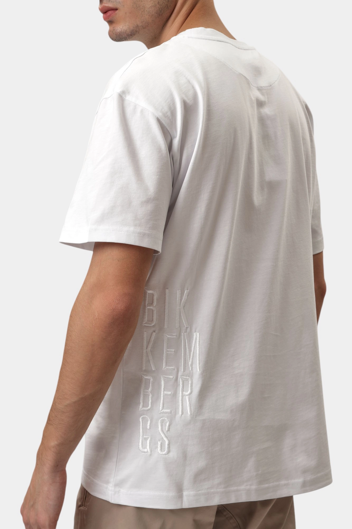 BMT0904 Футболка Bikkembergs Белый