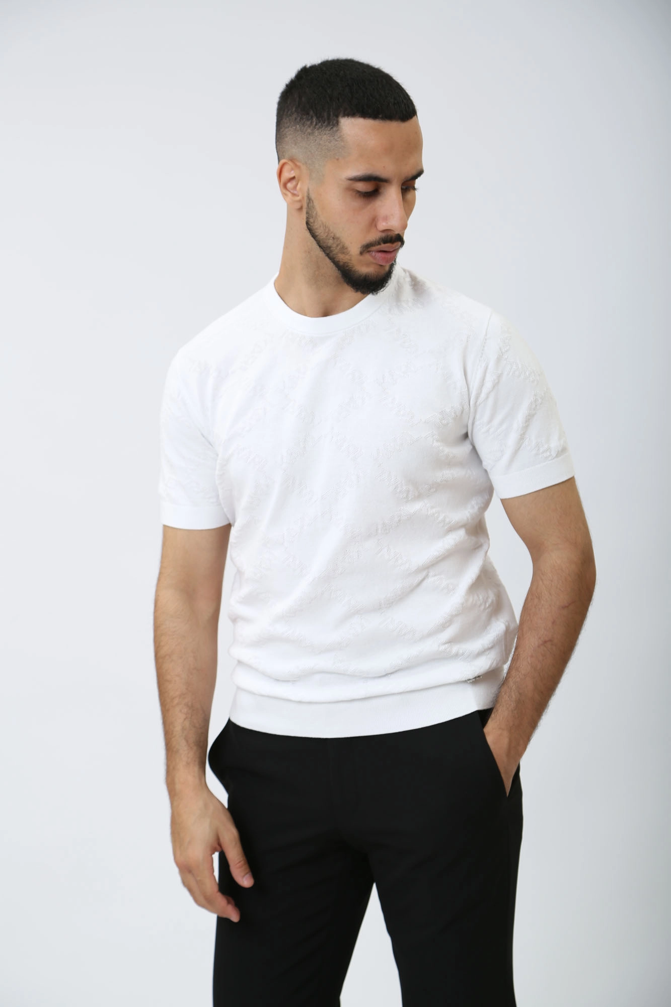 542306_655037 Футболка трикотажная Karl Lagerfeld Белый