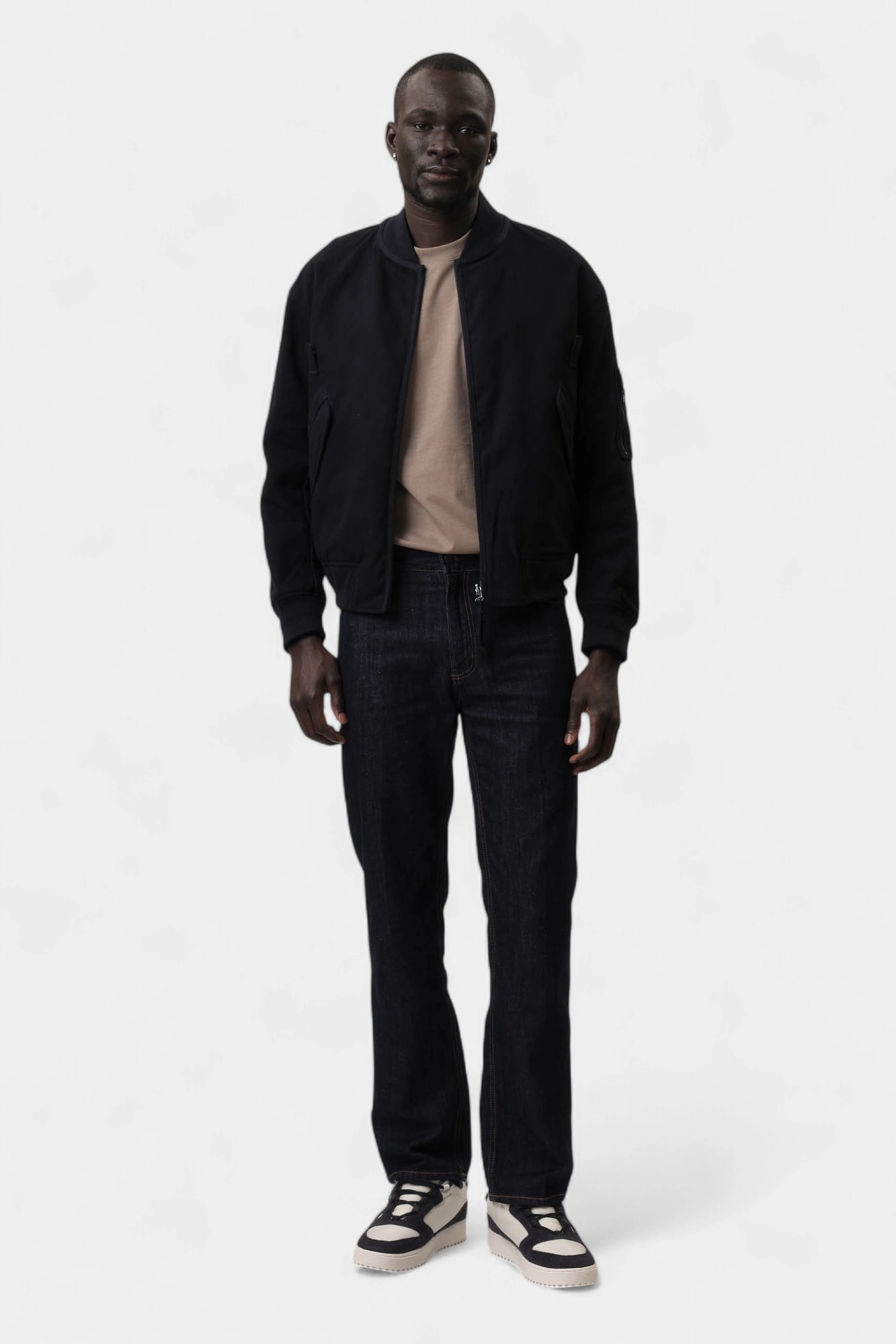 EM001361_AF12938 Бомбер Emporio Armani Синий