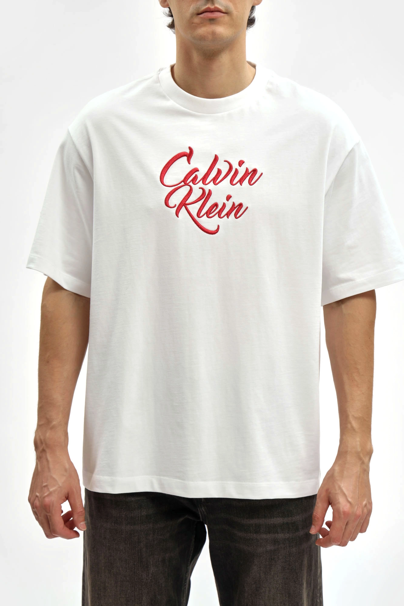 LV04RD801G Футболка Calvin Klein Jeans Белый