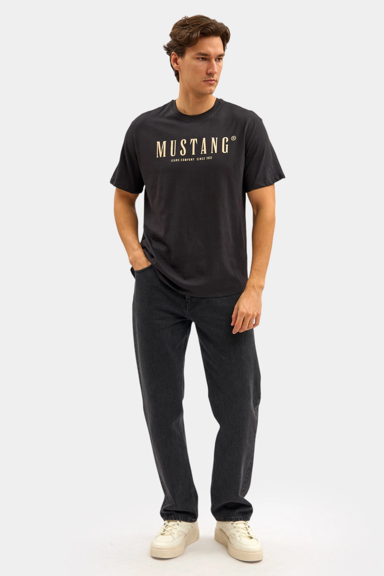 1016853 Футболка Mustang Черный