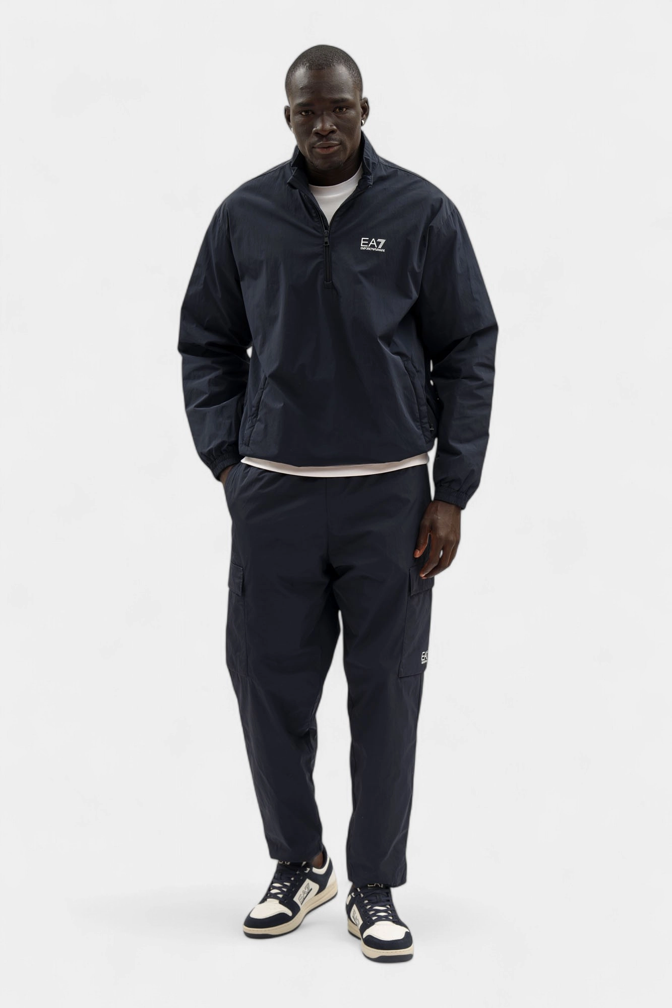 7M000789_AF13190 Анорак EA7 Голубой