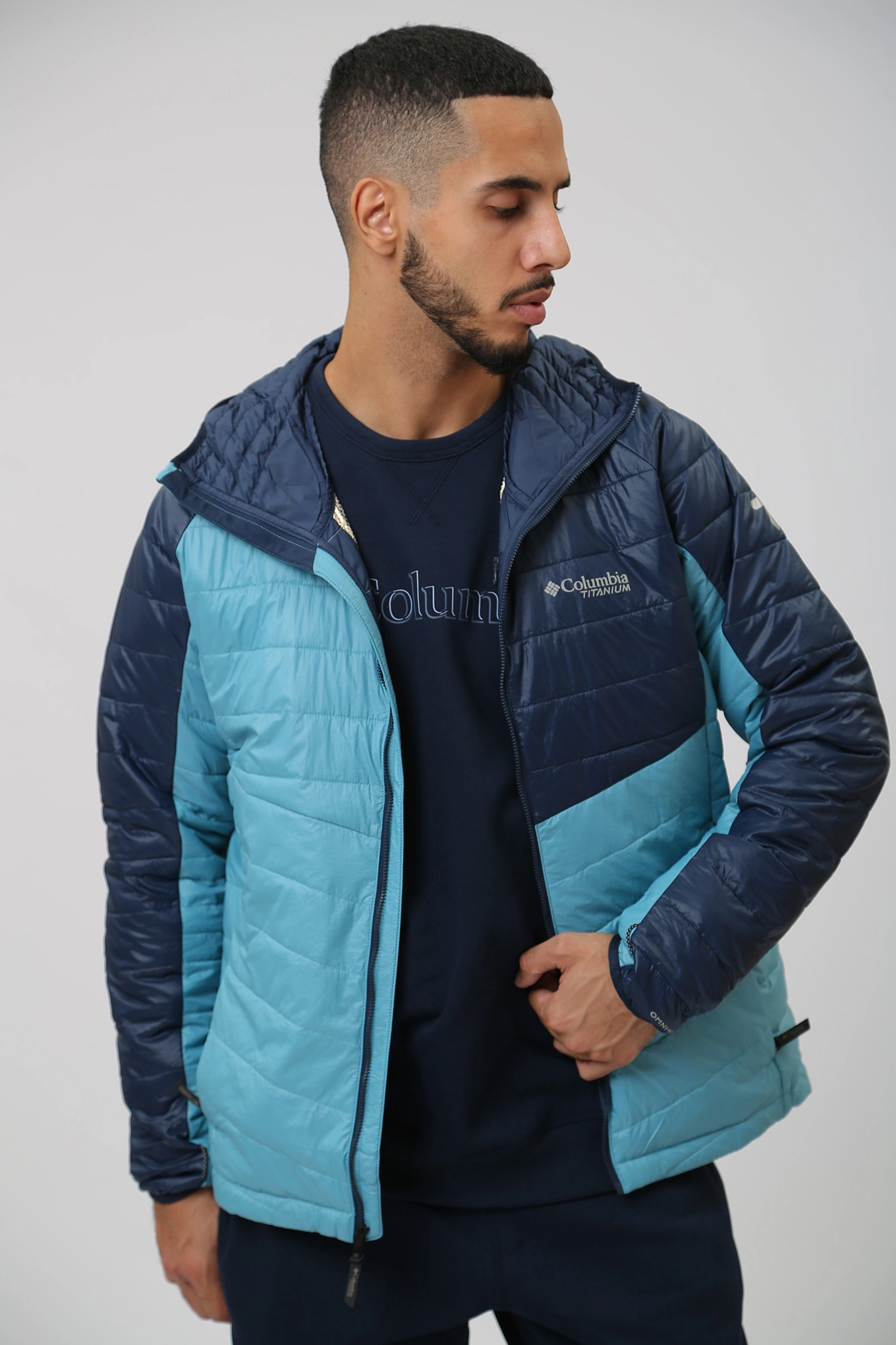 2008611 Куртка Platinum Peak™ Hooded Jacket Columbia Голубой