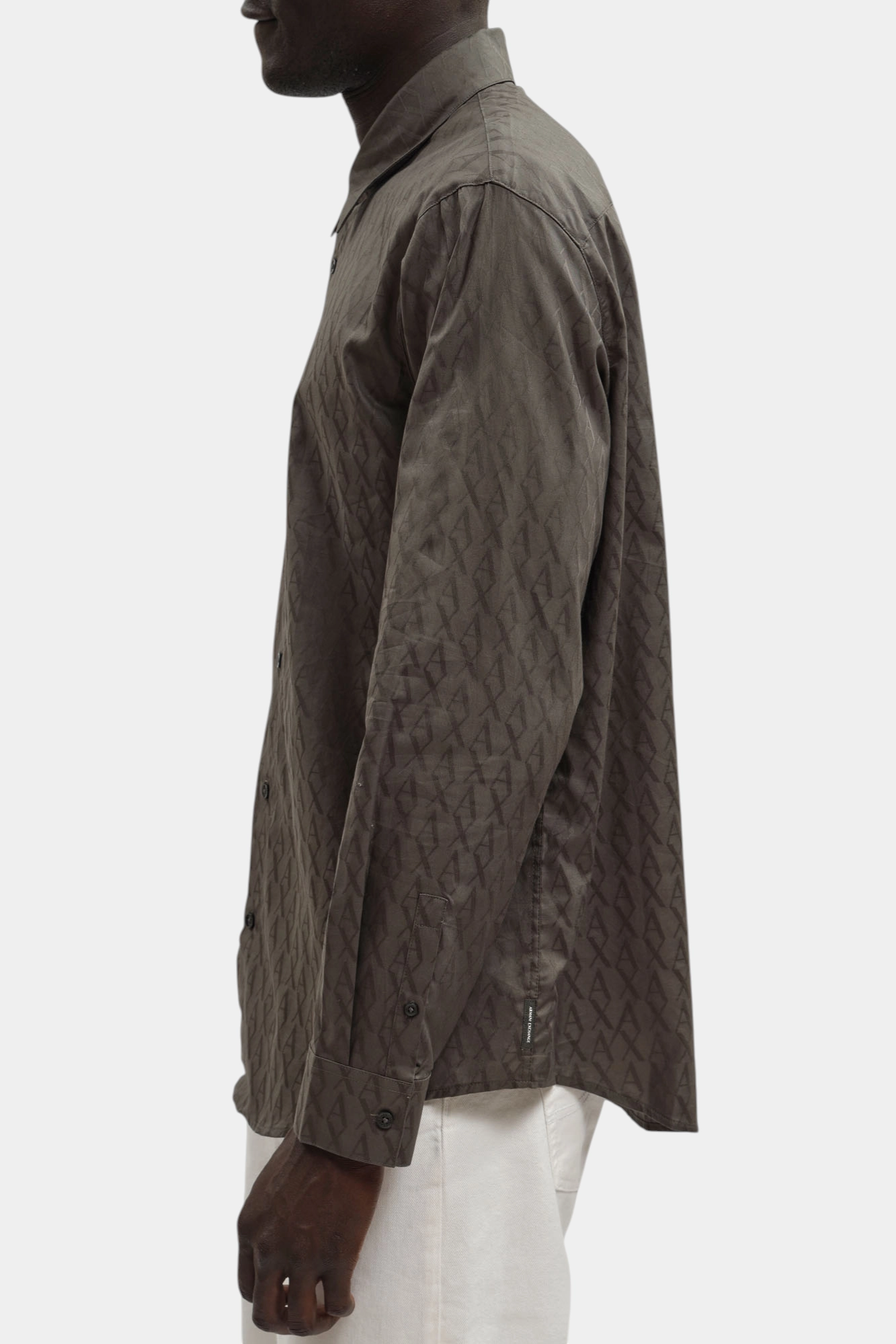 XM001587_AF16631 Рубашка Armani Exchange Серый