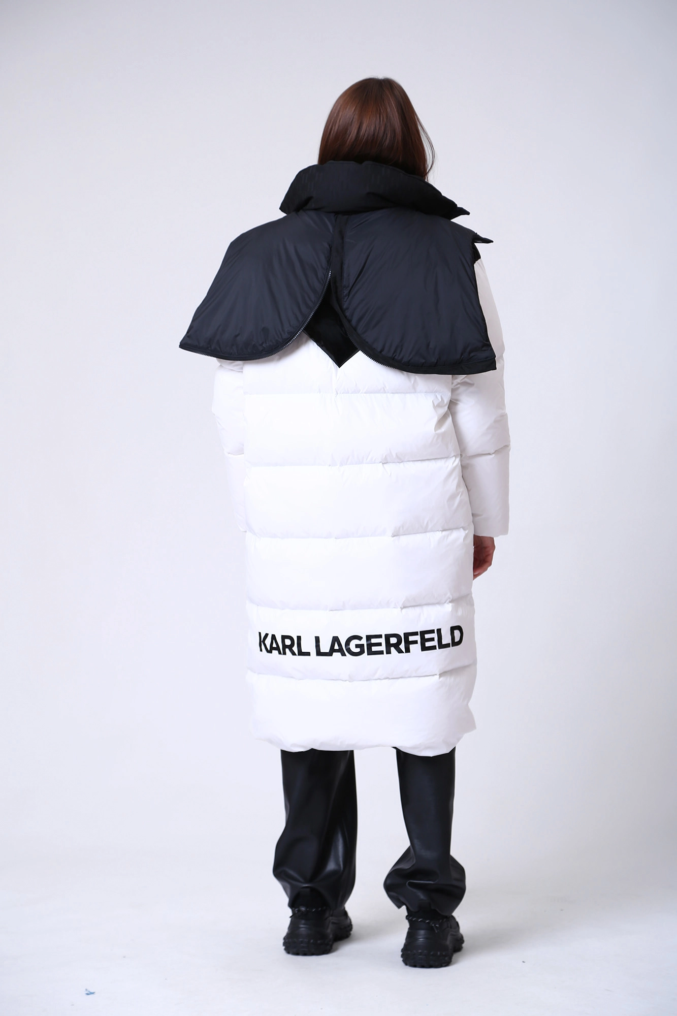 226W1505 куртка пуховая karl lagerfeld 