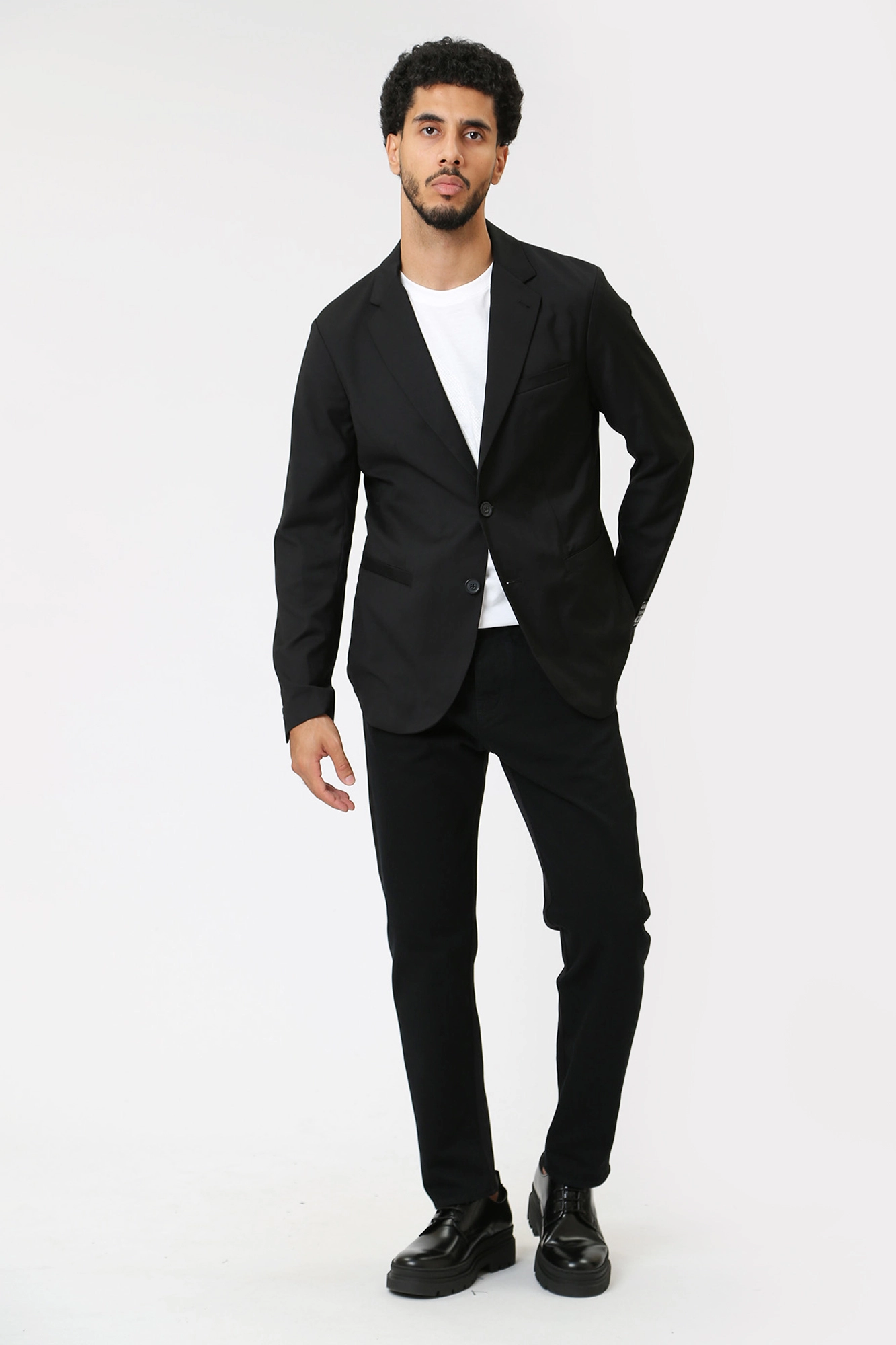 8NZGP1_ZNPMZ Пиджак Armani Exchange Черный