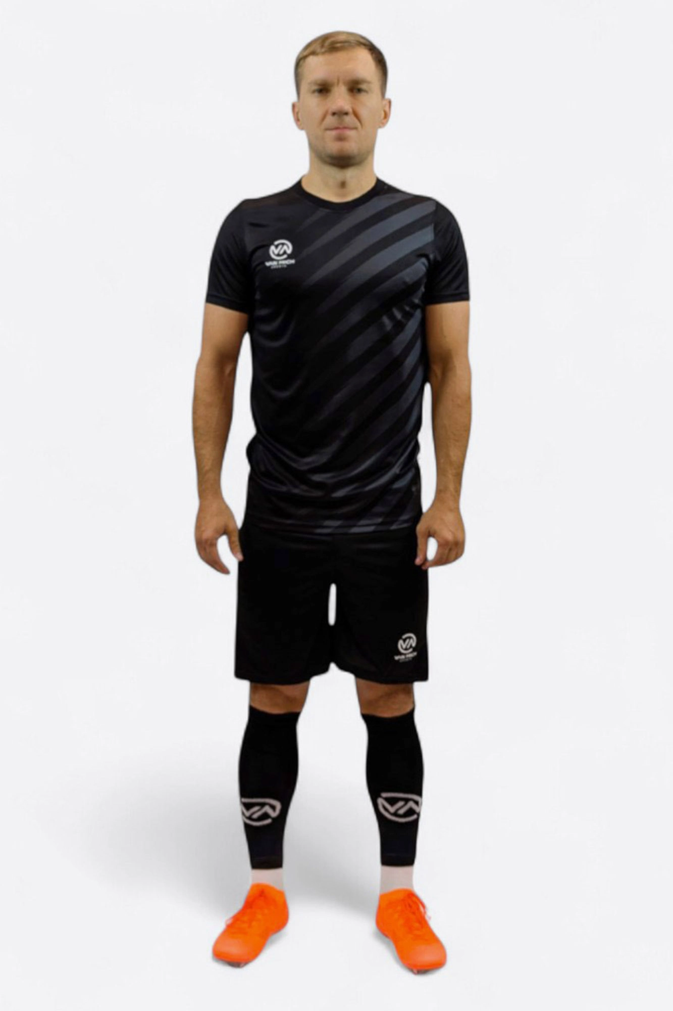TSH0324 Футболка игровая Van Mich Sports Черный